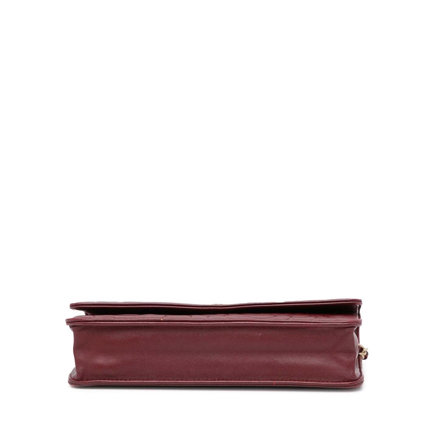 Chanel Camellia CC Wallet On Chain (SHG-HpTlgX)