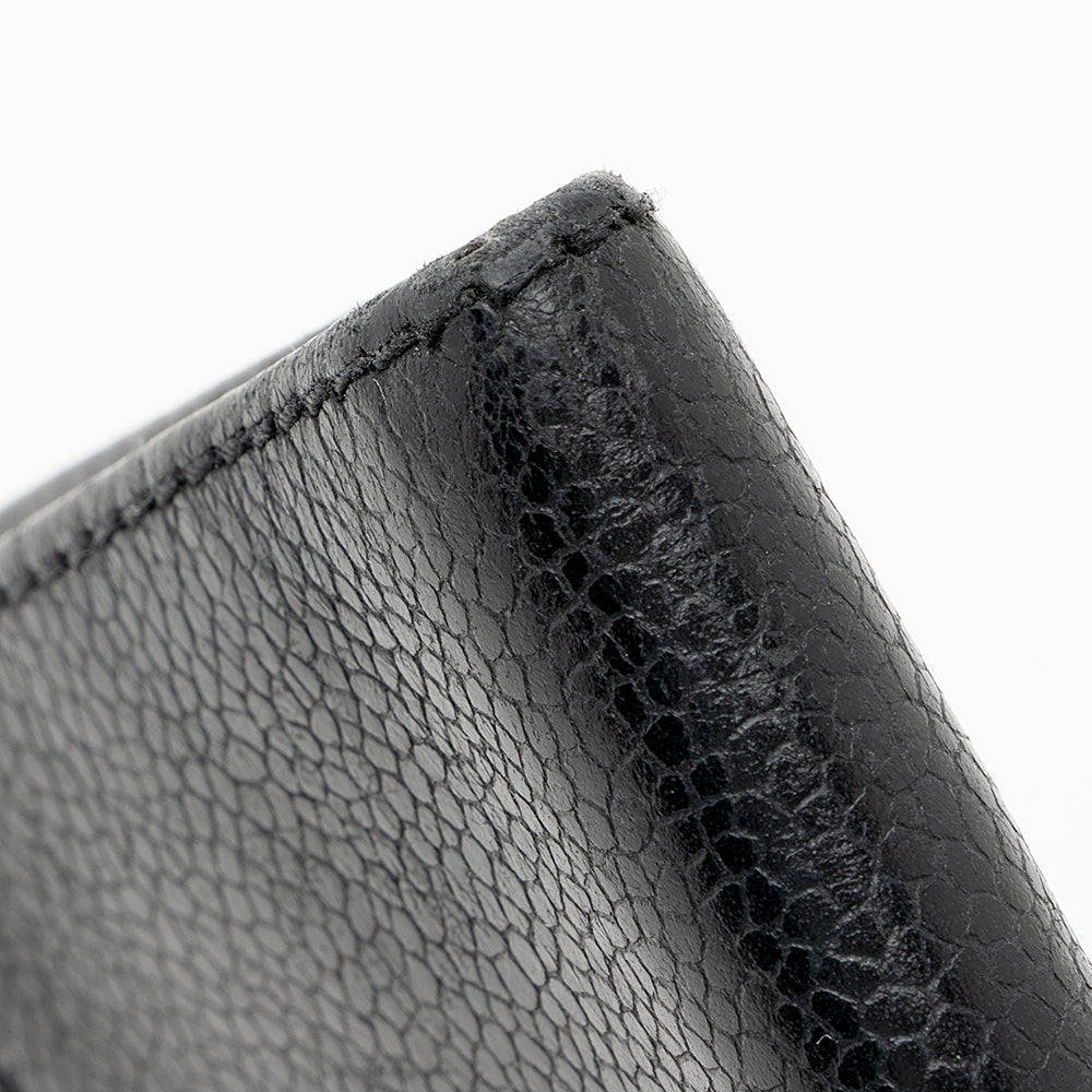 Chanel Vintage Caviar Leather CC Compact Wallet - FINAL SALE (SHF-17949)