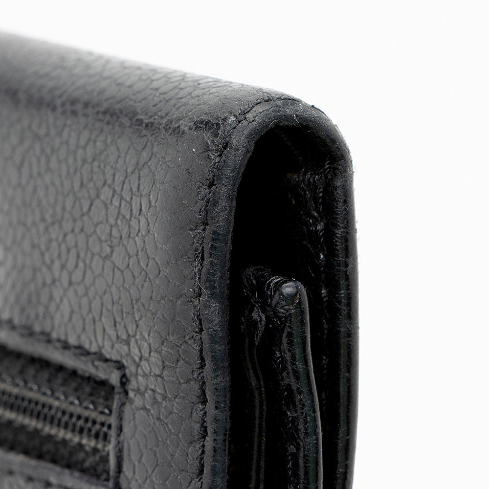 Chanel Vintage Caviar Leather CC Compact Wallet - FINAL SALE (SHF-17949)