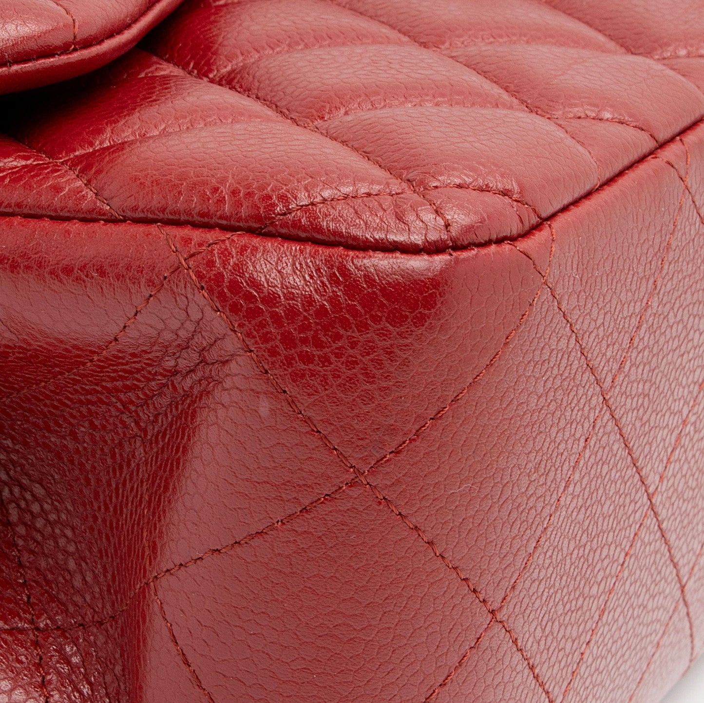 Chanel Caviar Leather Classic Jumbo Double Flap Bag (SHF-SJeAZK)