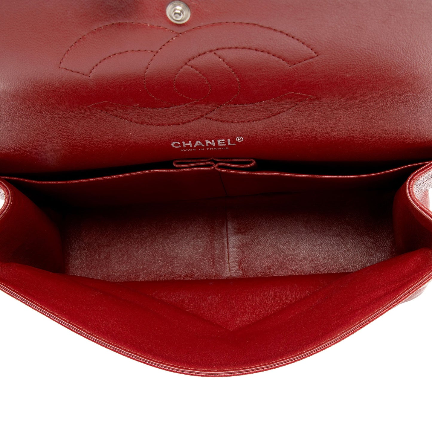 Chanel Caviar Leather Classic Jumbo Double Flap Bag (SHF-SJeAZK)