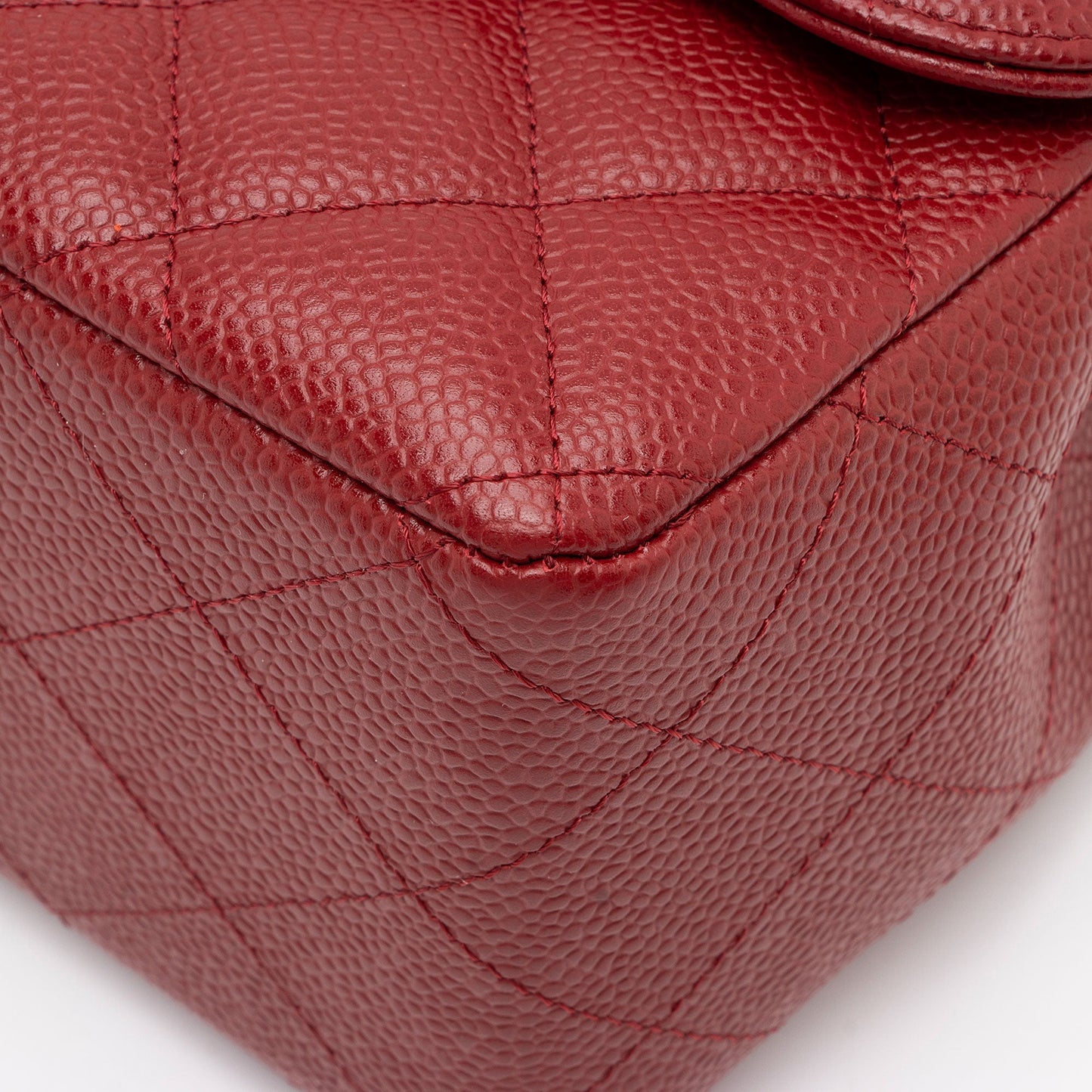 Chanel Caviar Leather Classic Jumbo Single Flap Bag (SHF-xdYaEs)