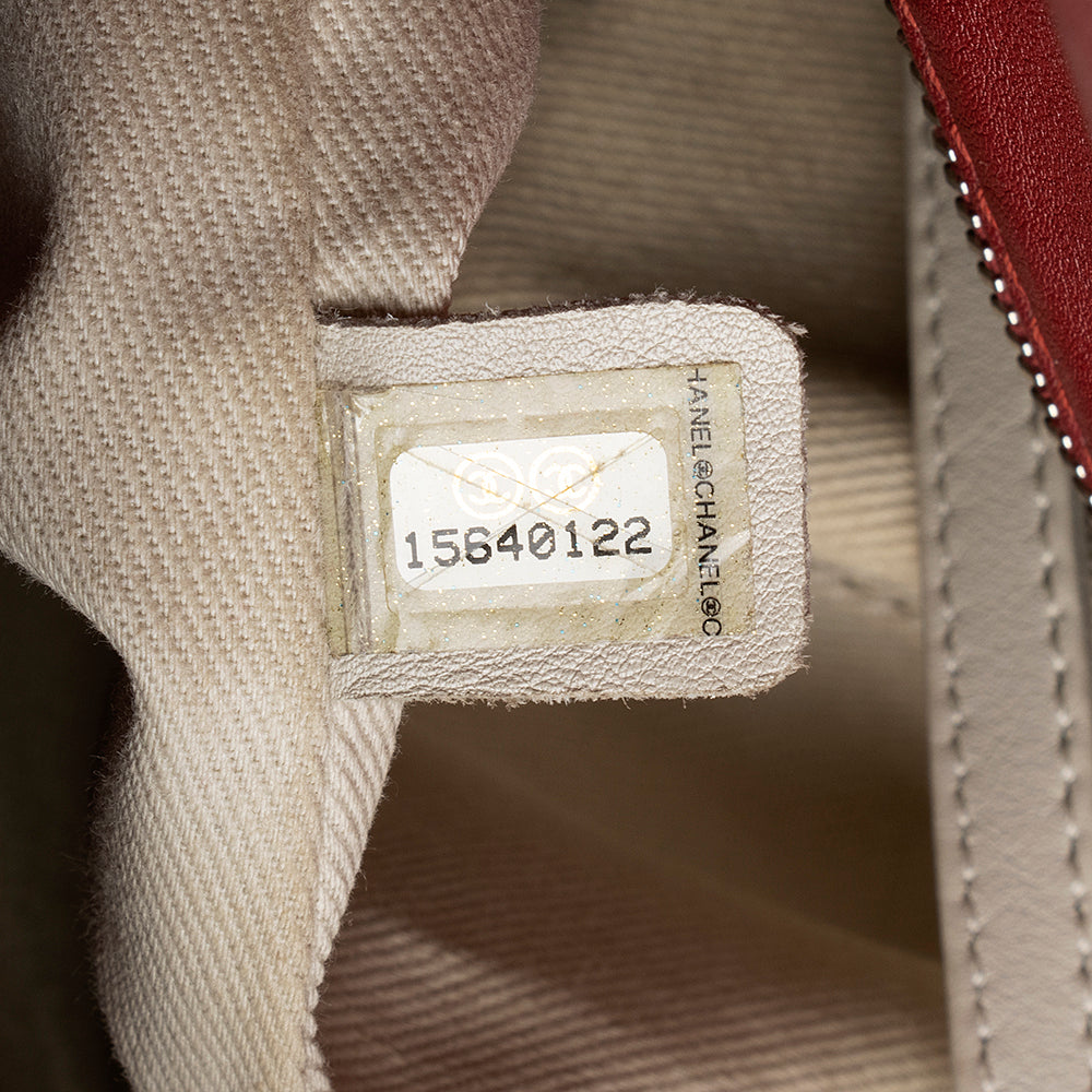 Chanel Caviar Leather In The Business North South Tote (SHF-19581)