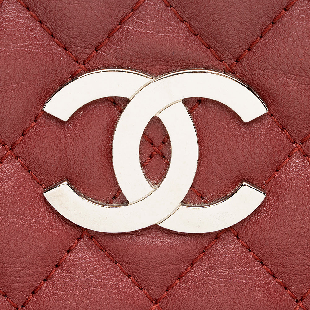 Chanel Caviar Leather In The Business North South Tote (SHF-19581)