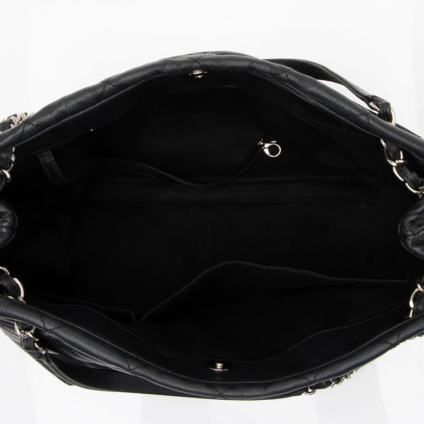 Chanel Caviar Leather Timeless CC Soft Large Tote (SHF-23601)