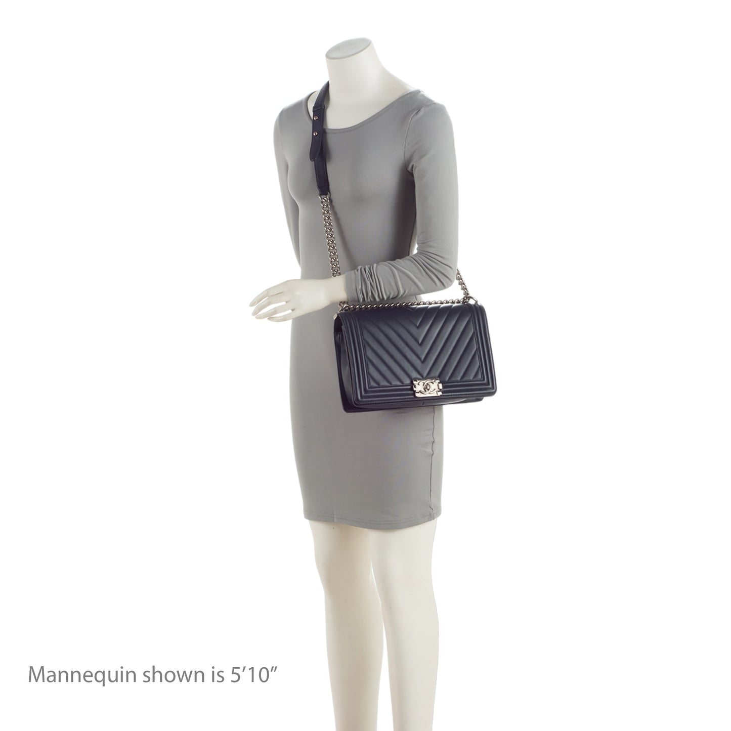 Chanel Chevron Lambskin New Medium Boy Bag (SHF-SYvI5N)