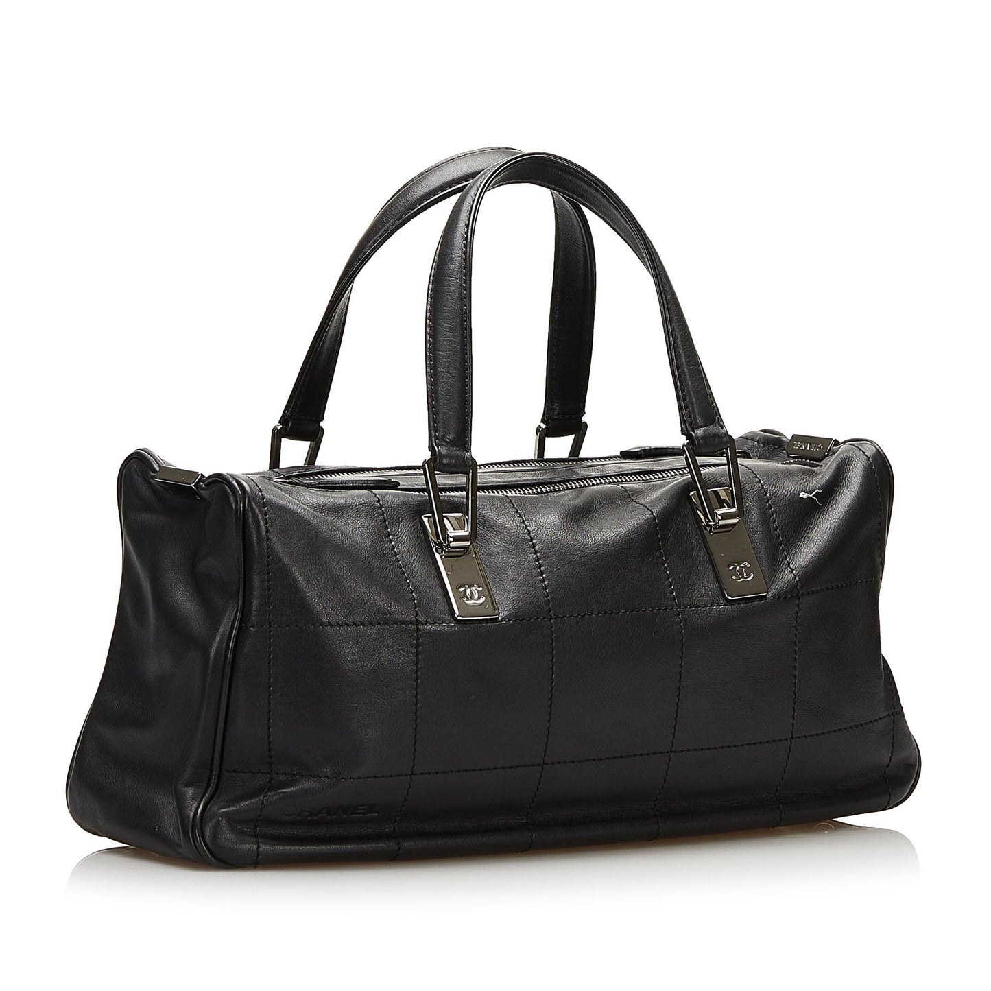 Chanel Chocolate Bar Leather Handbag (SHG-35793)