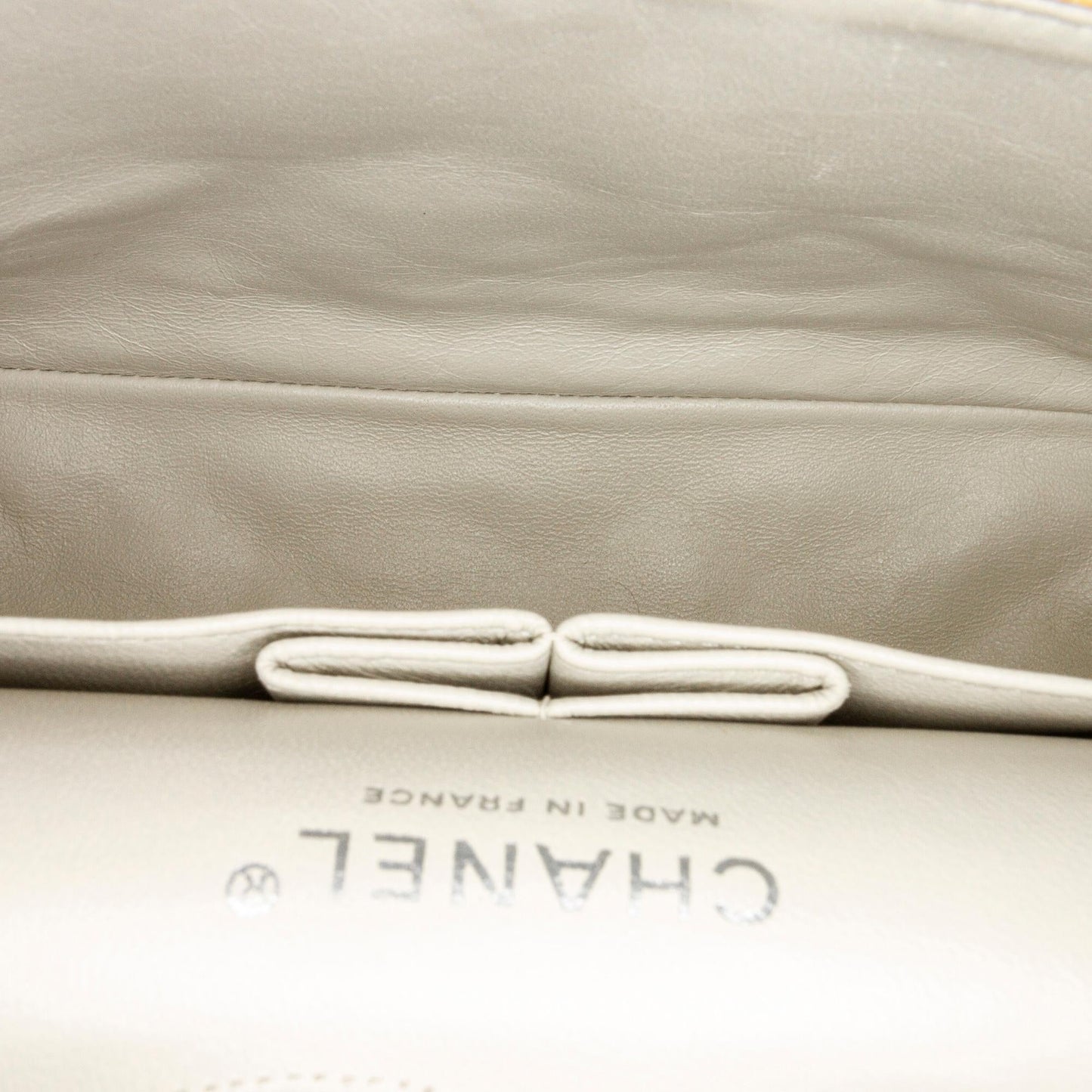 Chanel Classic Small Lambskin Leather Double Flap Bag (SHG-27031)