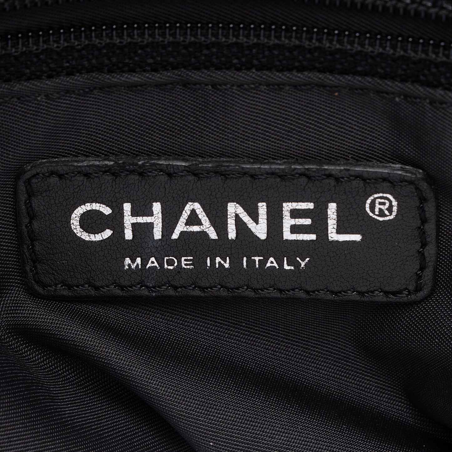 Chanel Coated Canvas Paris Biarritz Small Tote (SHF-Vx8Wo2)