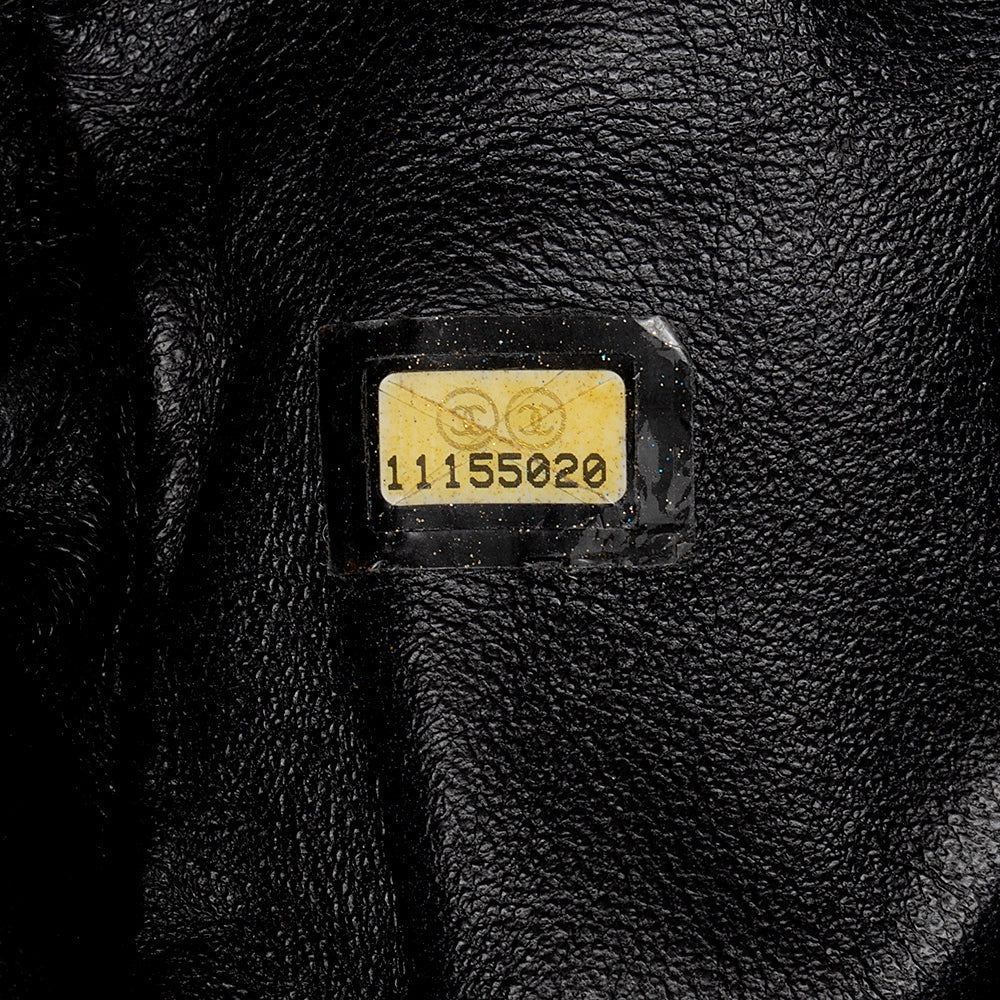 Chanel Leather Diagonal CC Ligne Accordion Satchel (SHF-17562)