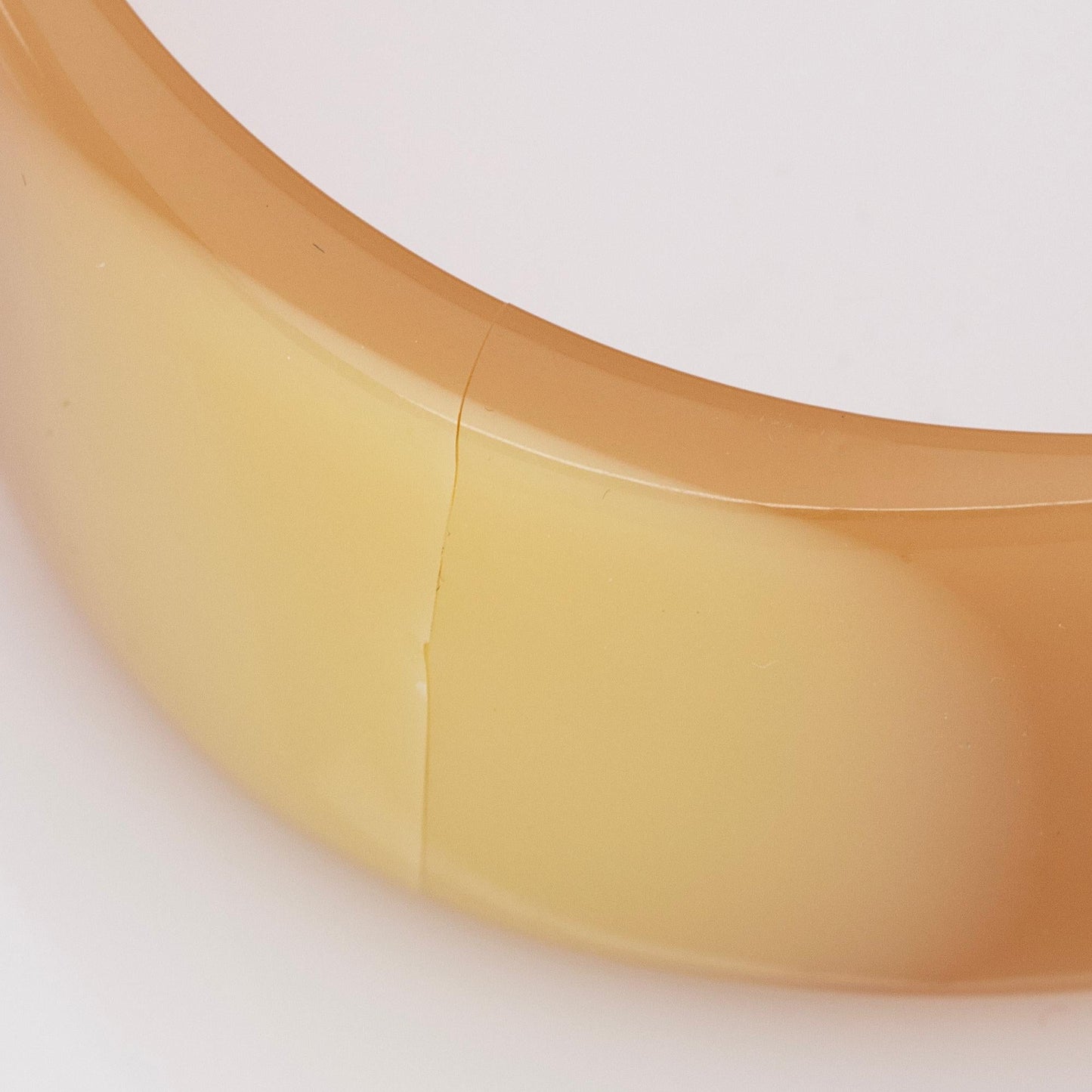 Chanel Lucite Gradient CC Wide Bangle Bracelet (SHF-fp6Cag)