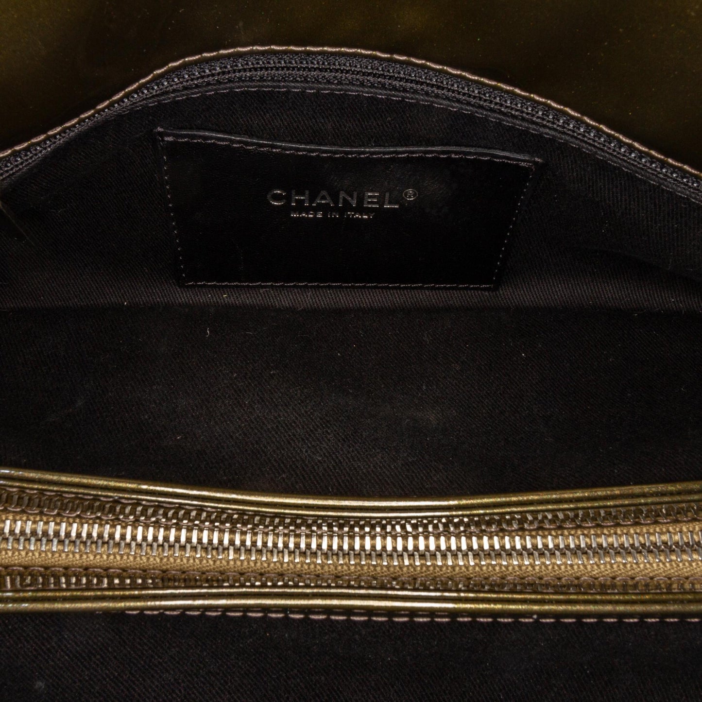 Chanel Mademoiselle Lambskin Leather Bowling Bag (SHG-37469)