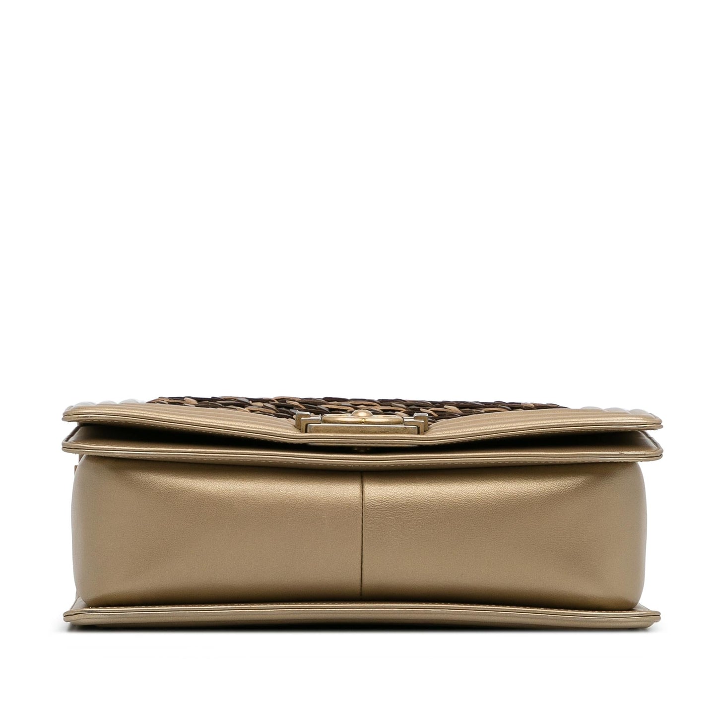Chanel Medium Braided Lambskin Boy Flap (SHG-RBPUYt)