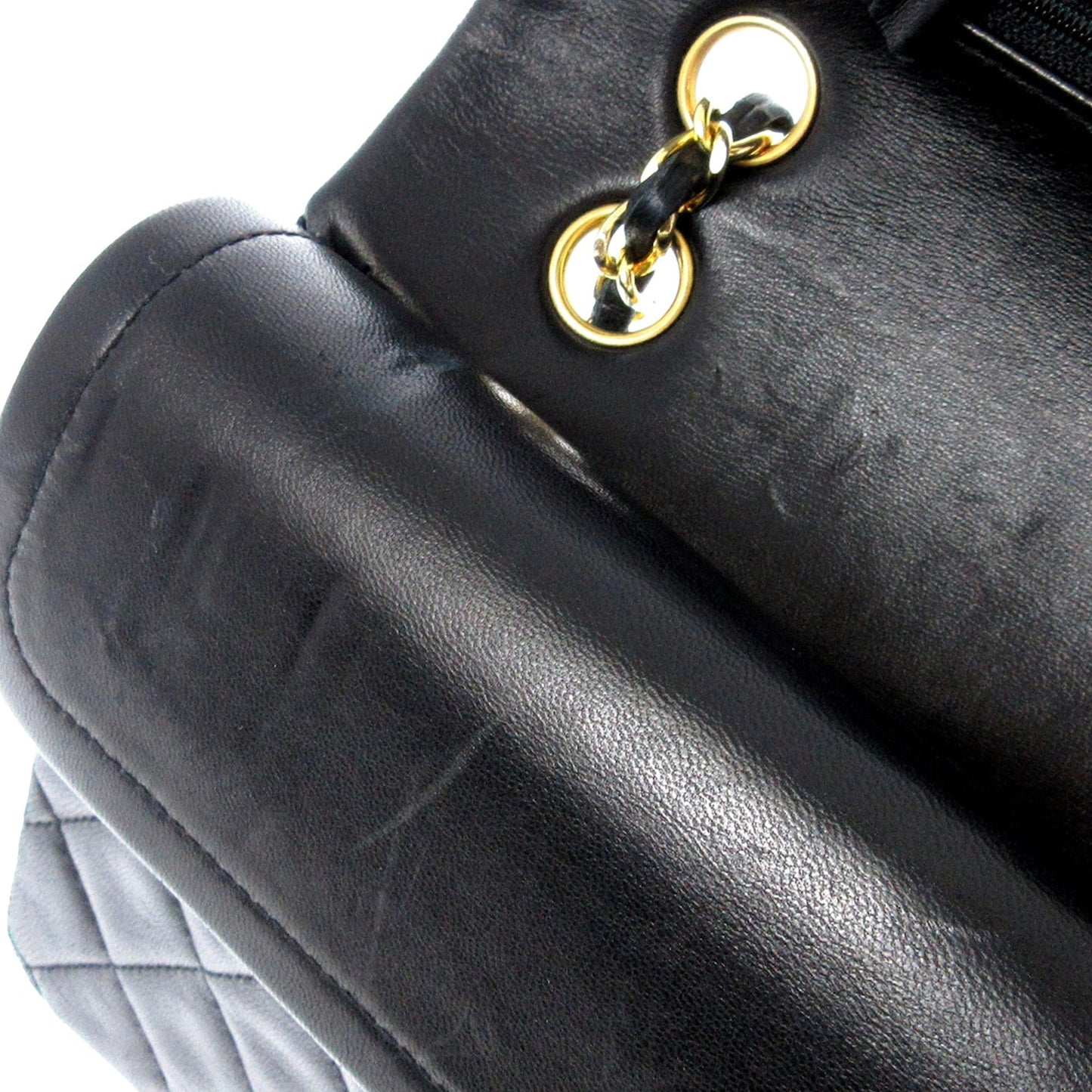 Chanel Medium Classic Lambskin Double Flap (SHG-gzRfsV)