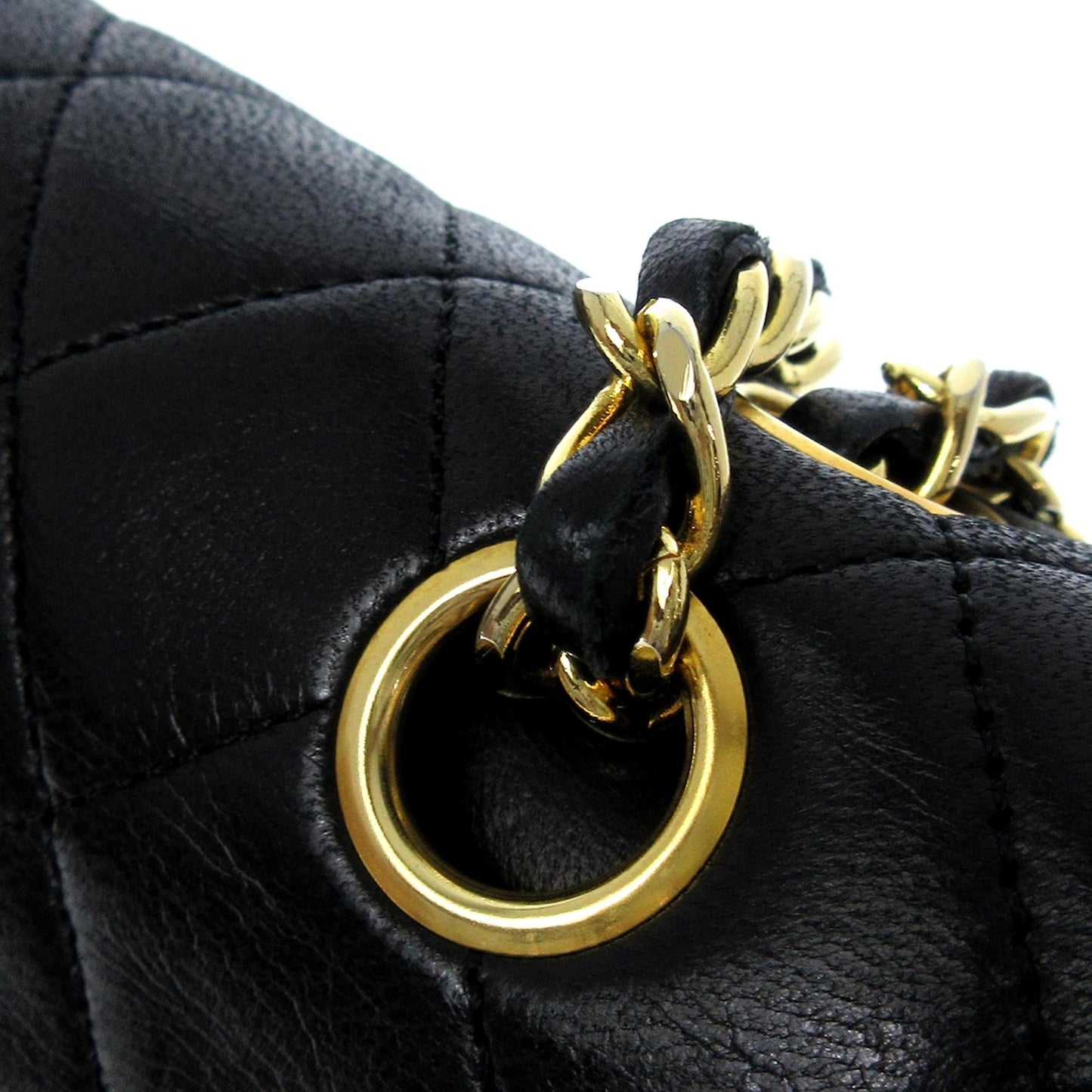 Chanel Medium Classic Lambskin Double Flap (SHG-gzRfsV)