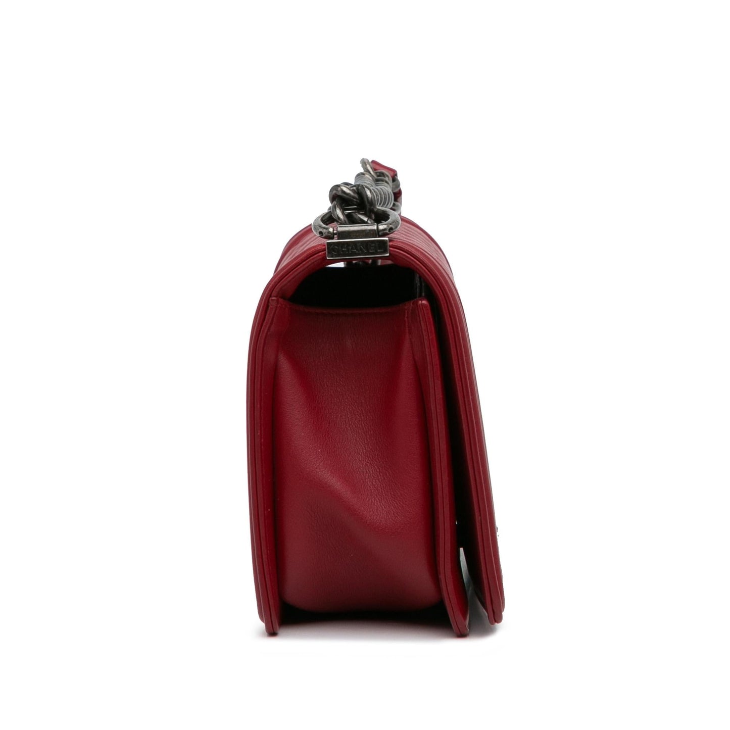 Chanel Medium Lambskin Boy Flap Bag (SHG-HGvn58)