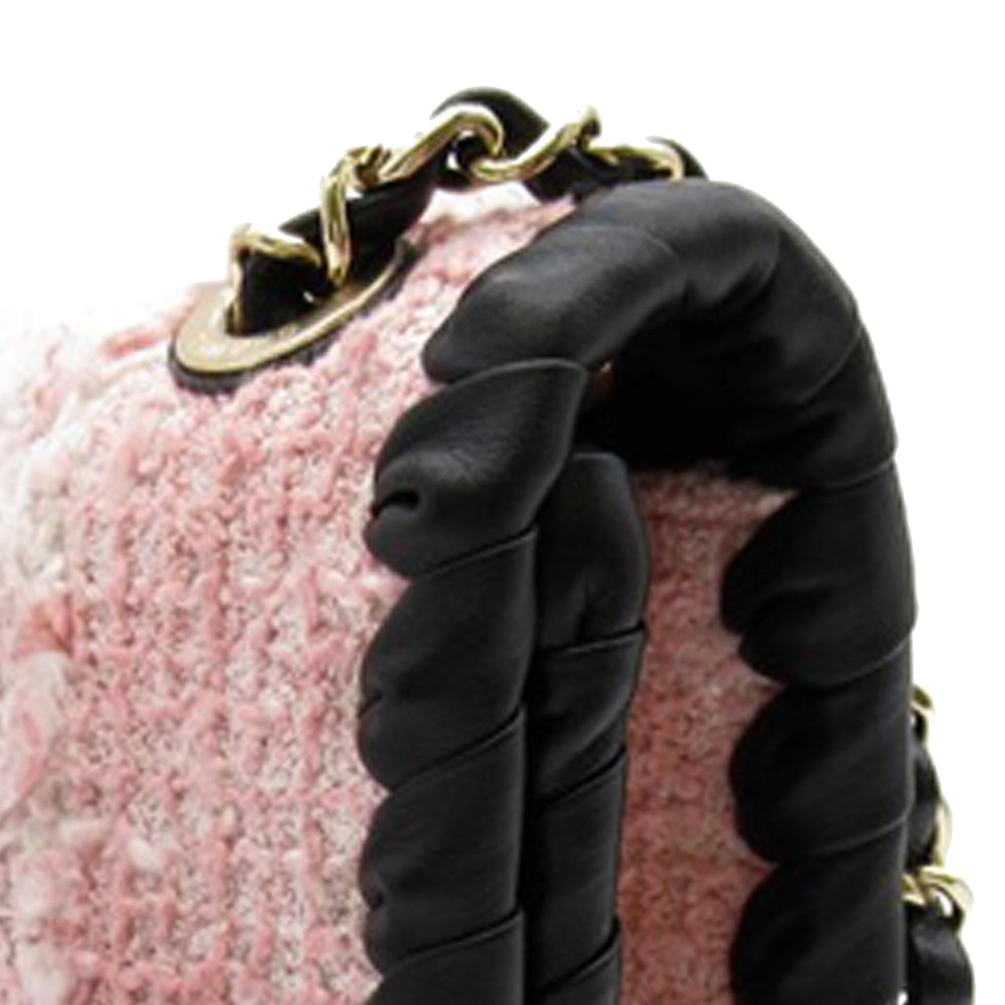 Chanel Mini Braided Classic Tweed Single Flap Bag (SHG-J3zNOx)