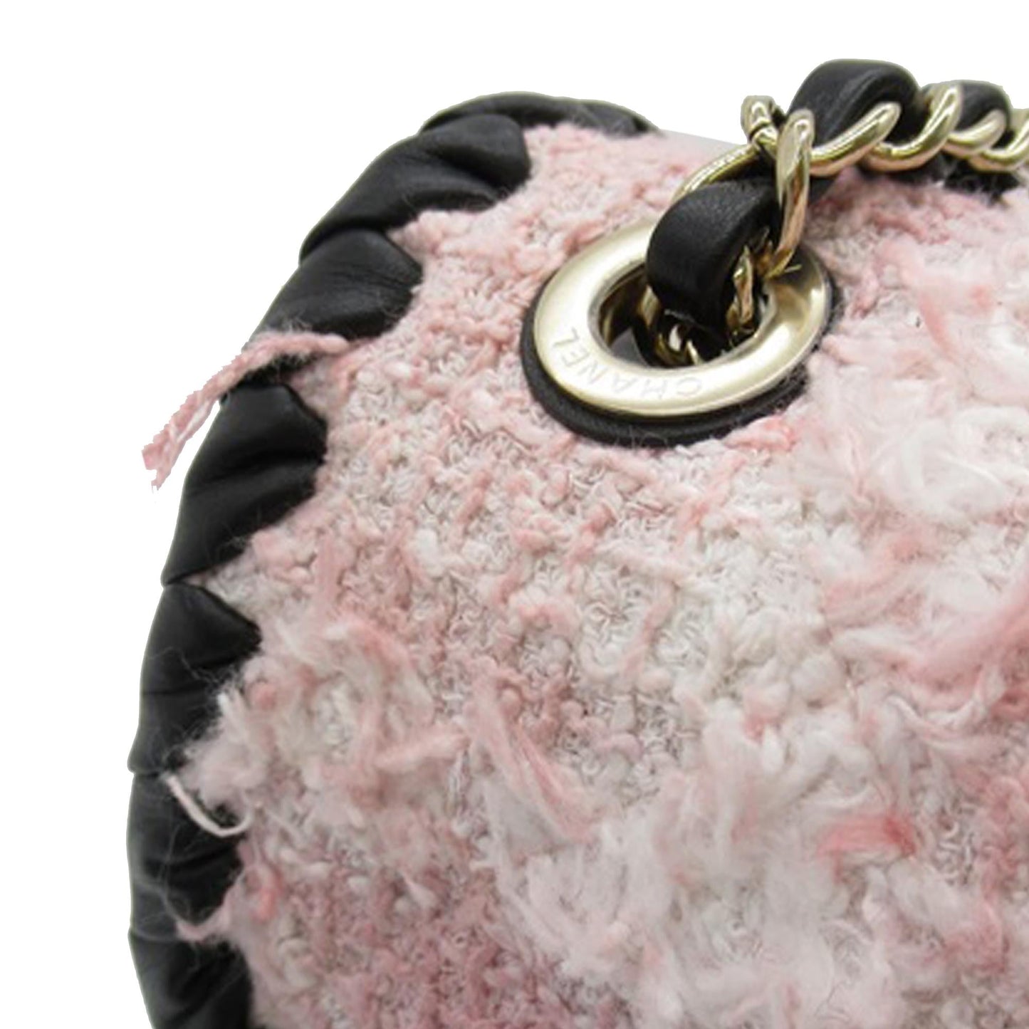 Chanel Mini Braided Classic Tweed Single Flap Bag (SHG-J3zNOx)