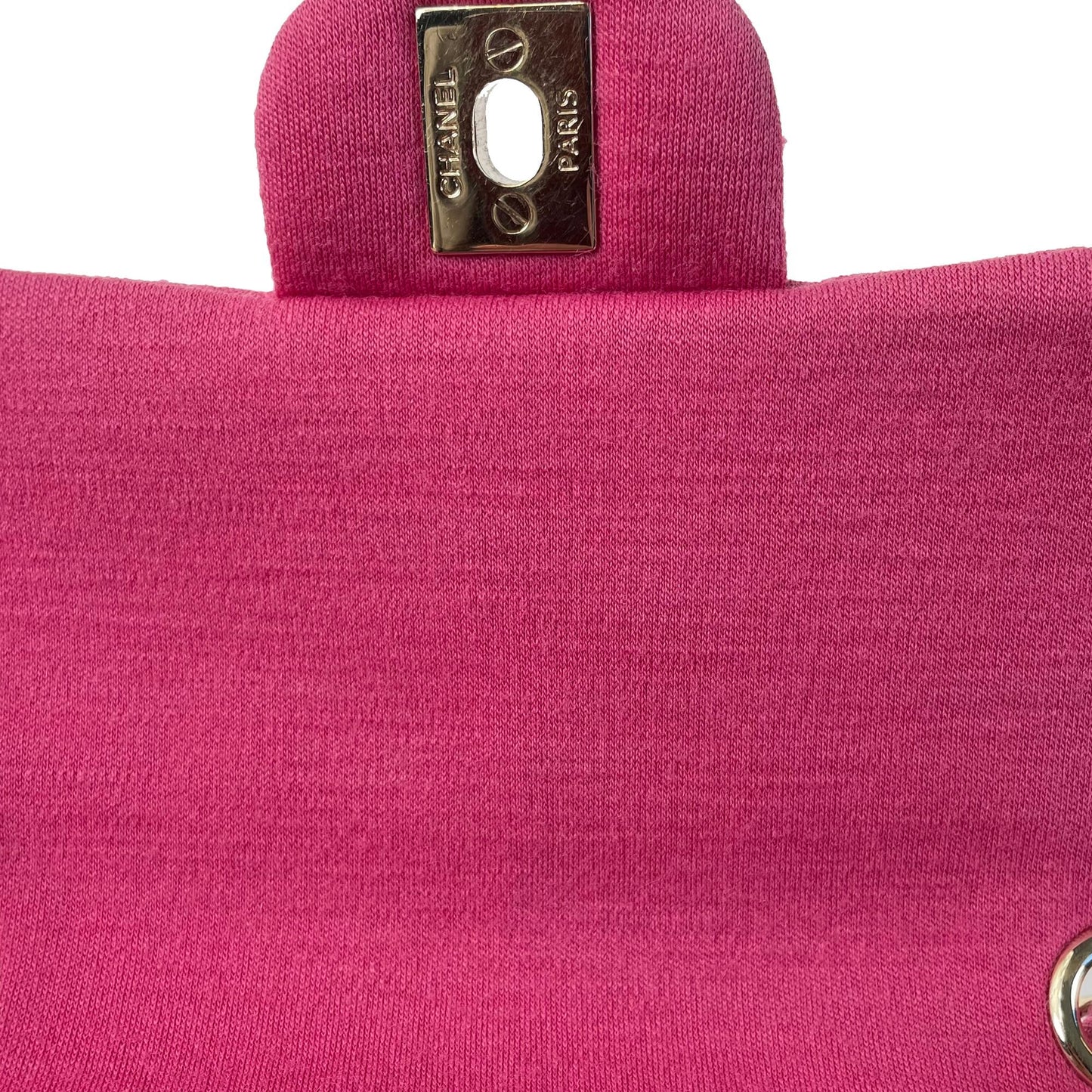Chanel Mini Classic Jersey Single Flap (SHG-huVmeQ)