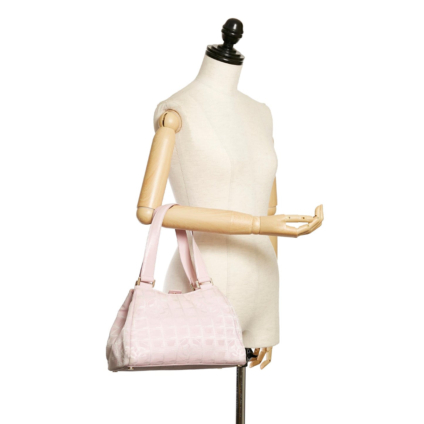 Chanel New Travel Line Nylon Handbag (SHG-34481)