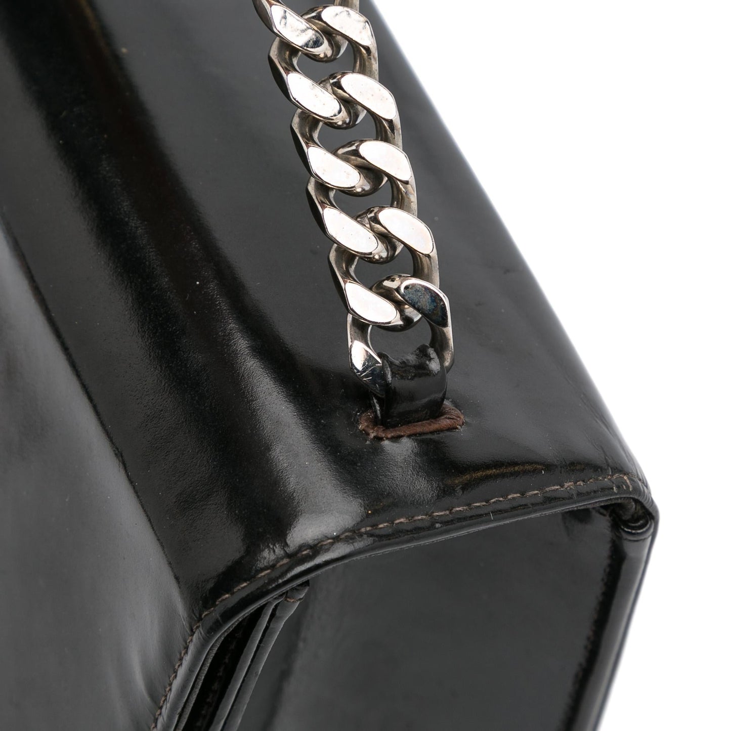 Chanel Patent Flap Handbag (SHG-WgjTfx)