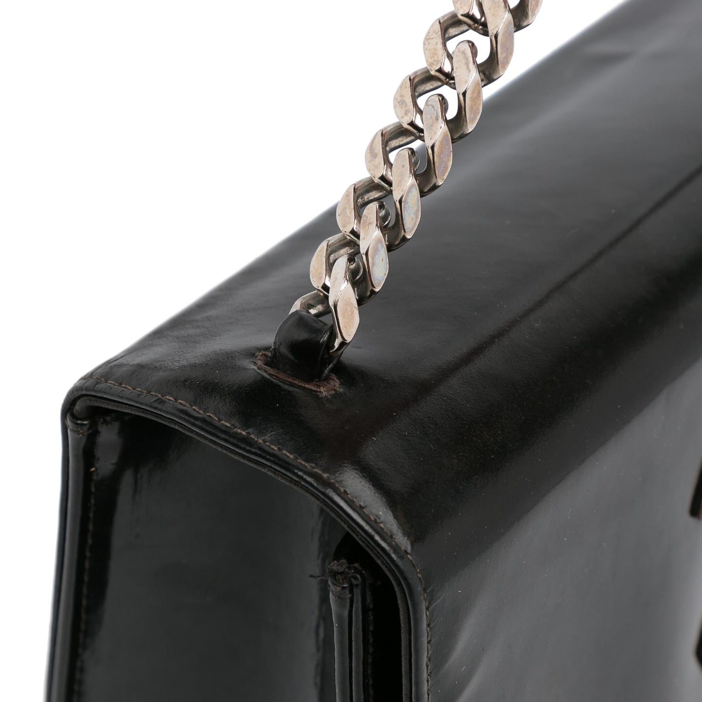 Chanel Patent Flap Handbag (SHG-WgjTfx)