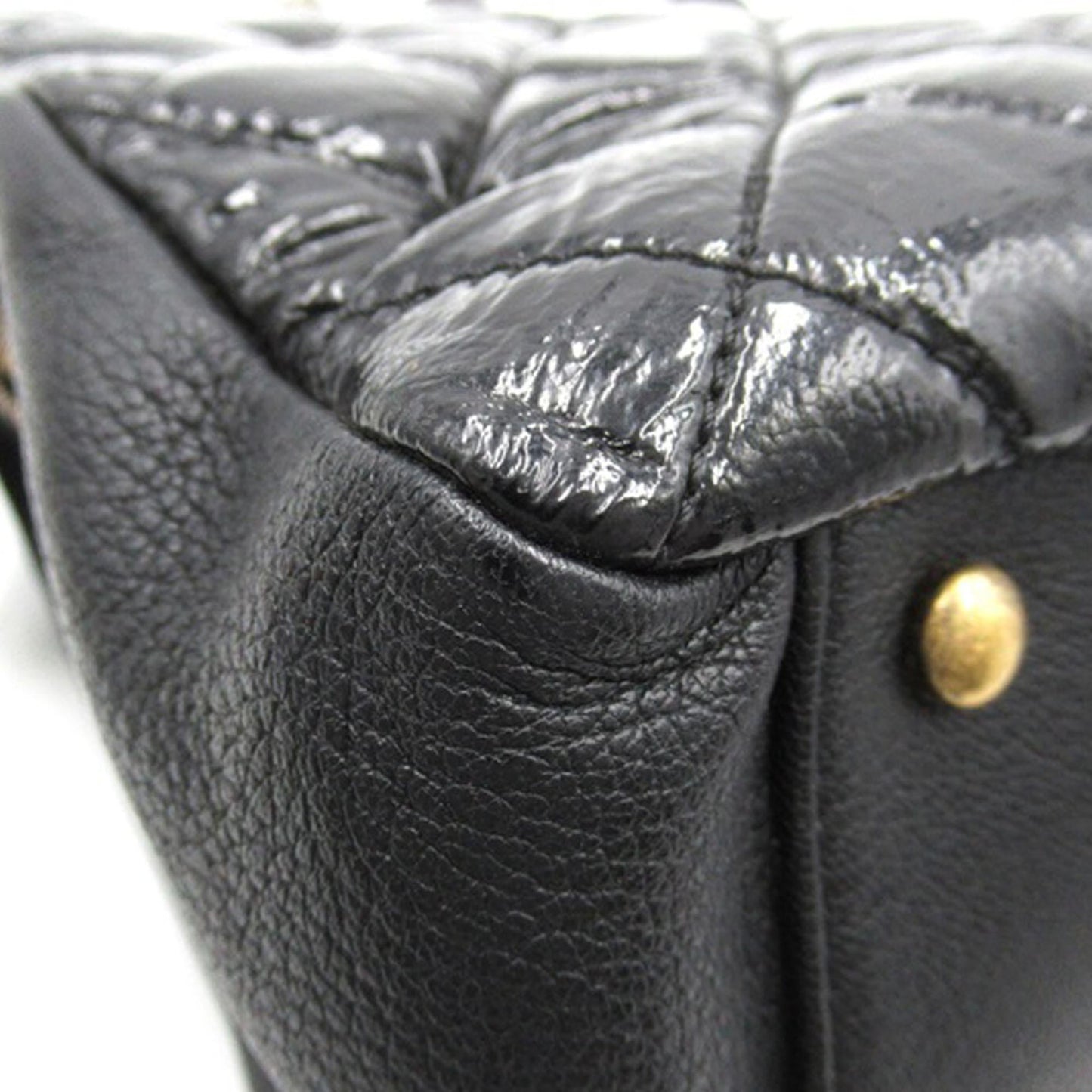 Chanel Patent Goatskin Paris Salzburg CC Eyelet Shoulder Bag (SHG-kMMOtX)