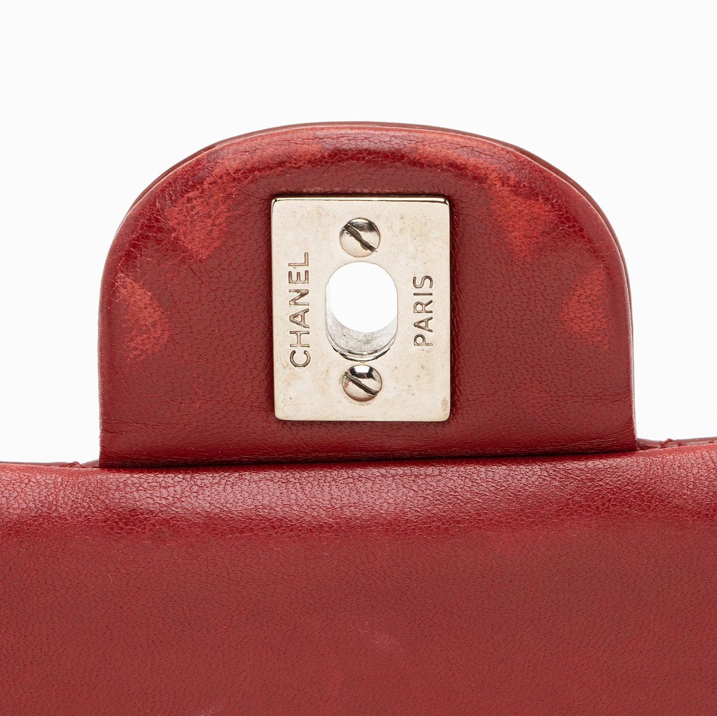 Chanel Patent Leather Classic Medium Double Flap Bag (SHF-BwsnL1)