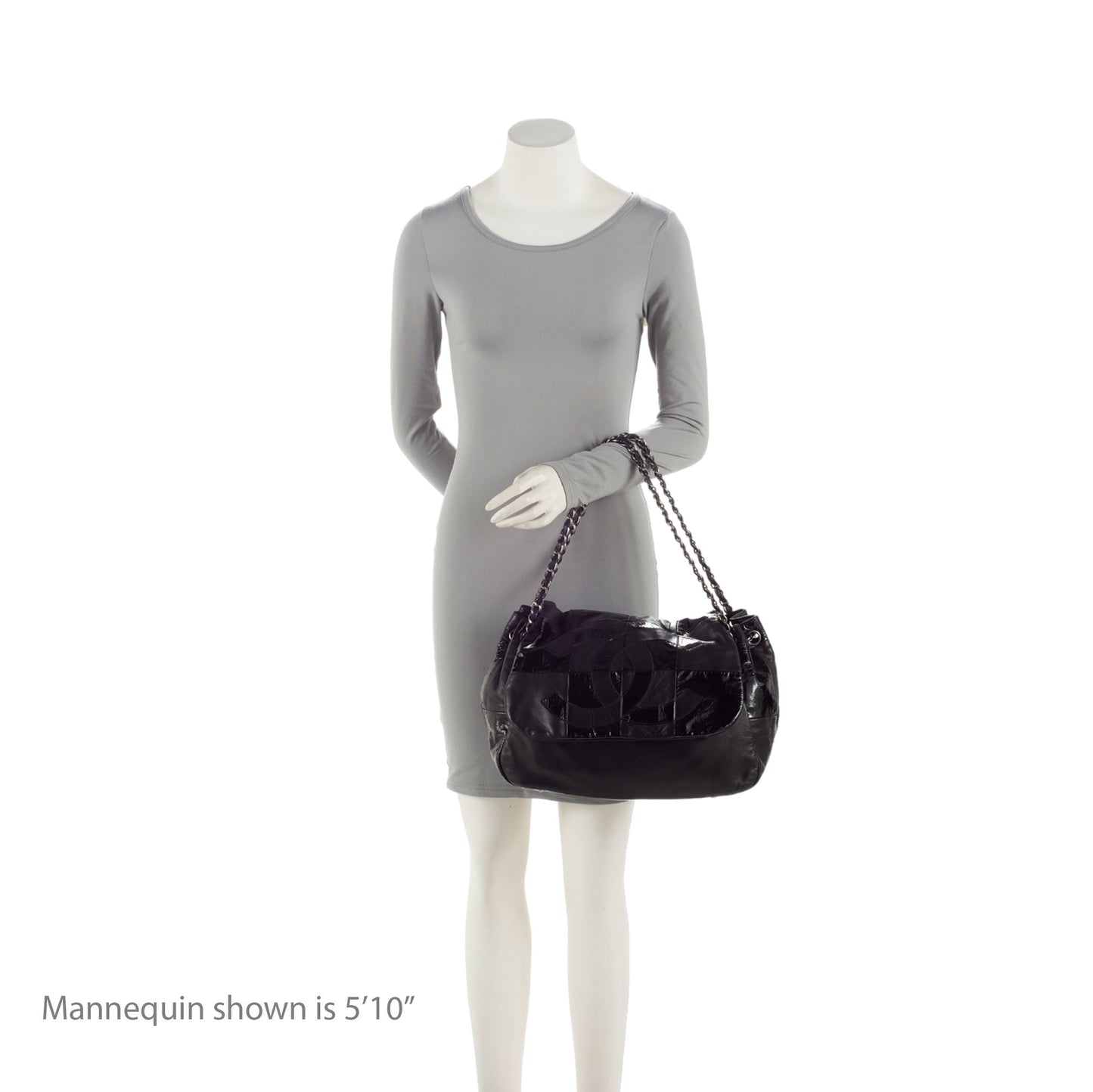 Chanel Patent Leather Lambskin Brooklyn Ligne CC Accordion Flap Bag (SHF-eIVXhx)