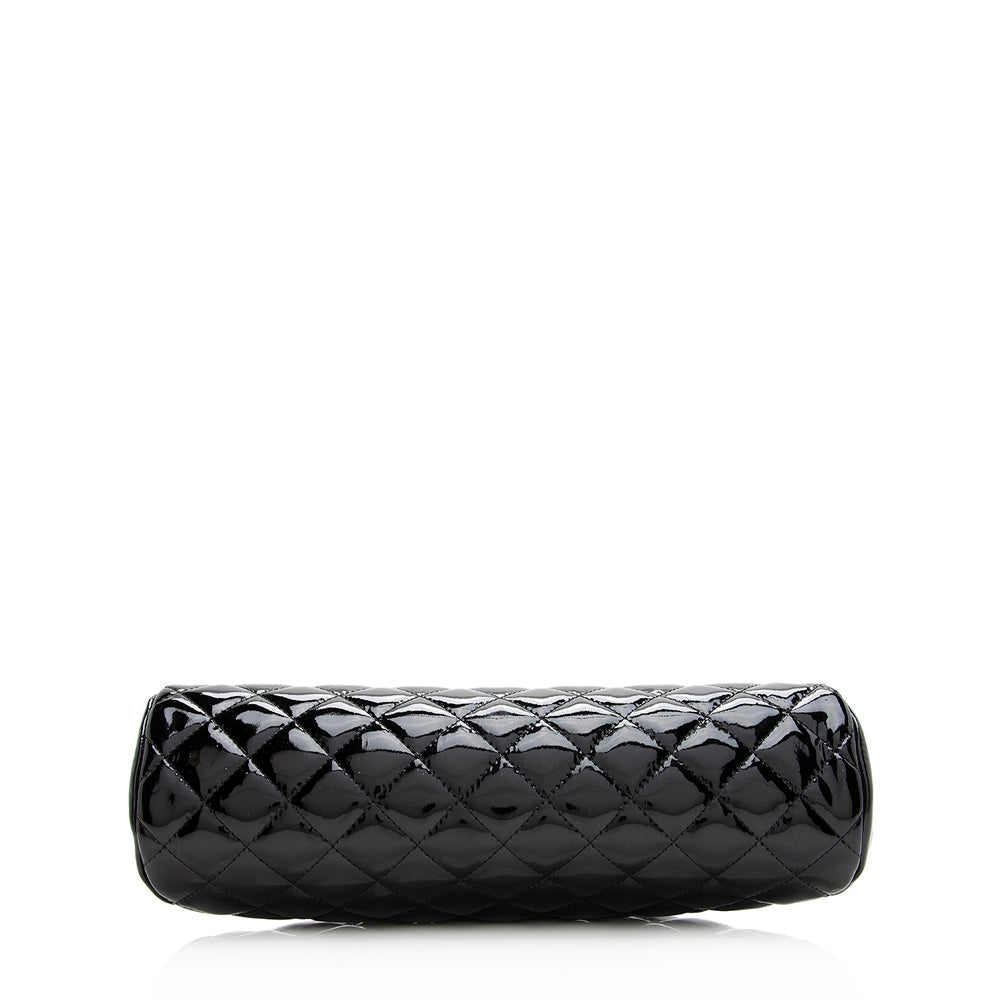 Chanel Patent Leather Timeless Clutch (SHF-20874)
