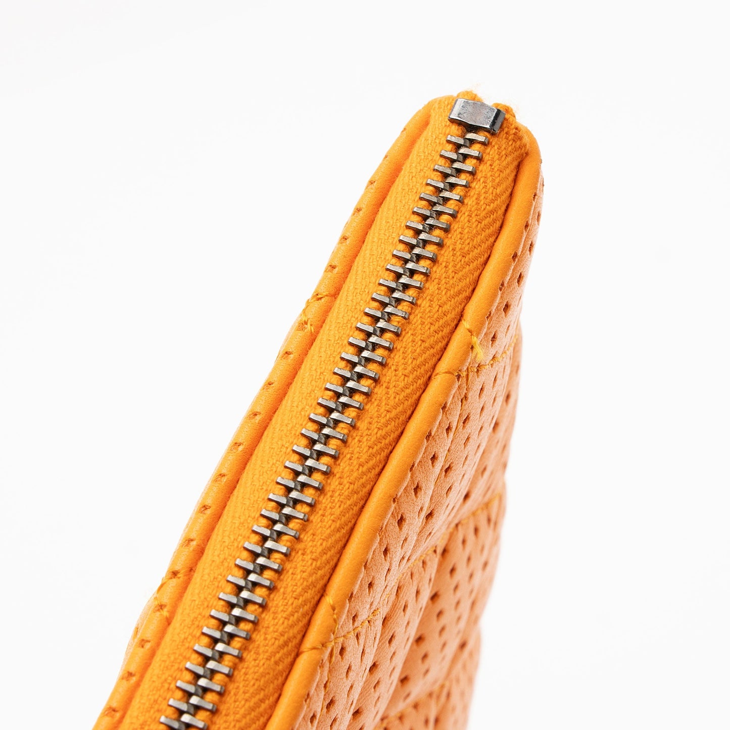 Chanel Perforated Leather Medium O-Case (SHF-1ENMya)