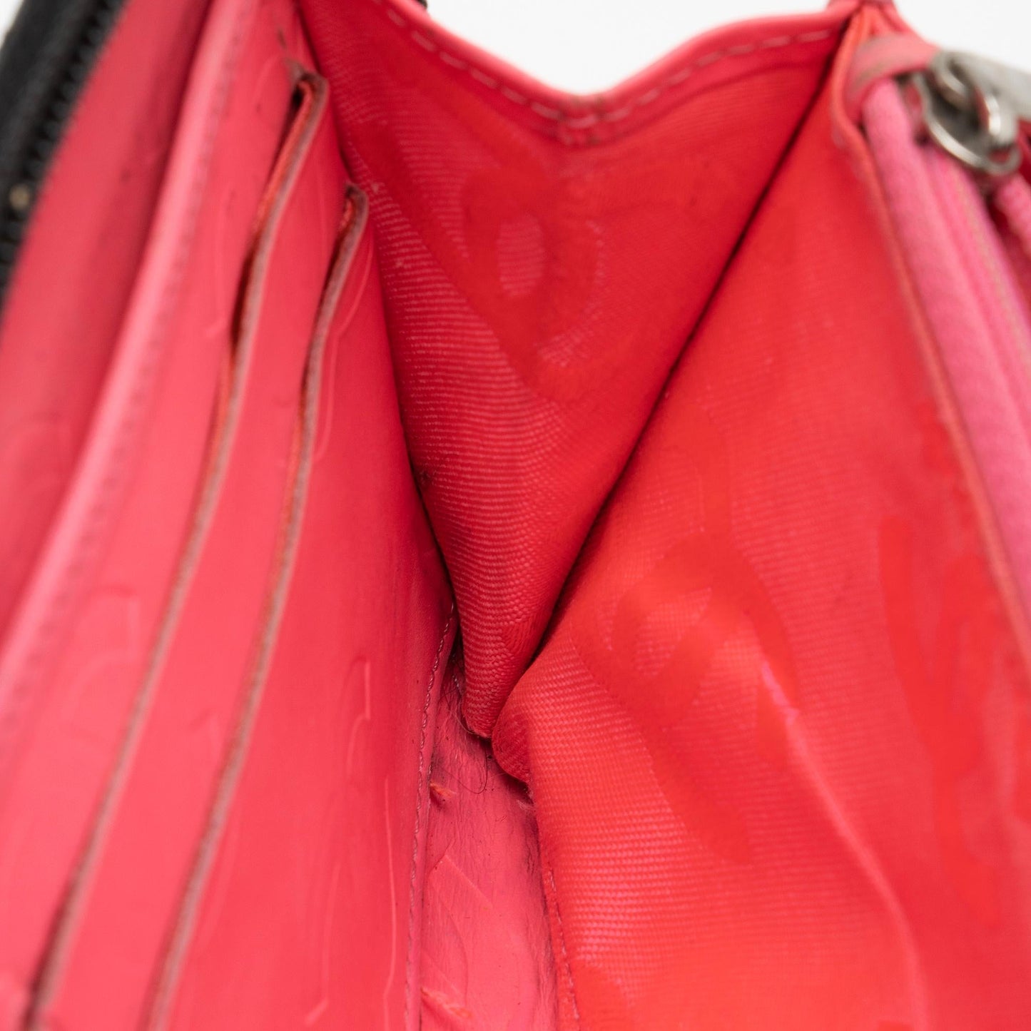 Chanel Quilted Lambskin Ligne Cambon Zip Around Wallet (SHF-zKBMJT)