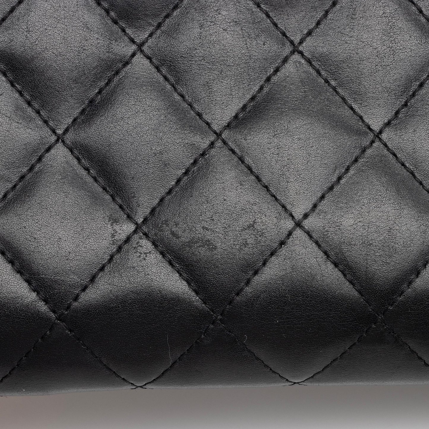 Chanel Quilted Lambskin Ligne Cambon Zip Around Wallet (SHF-zKBMJT)