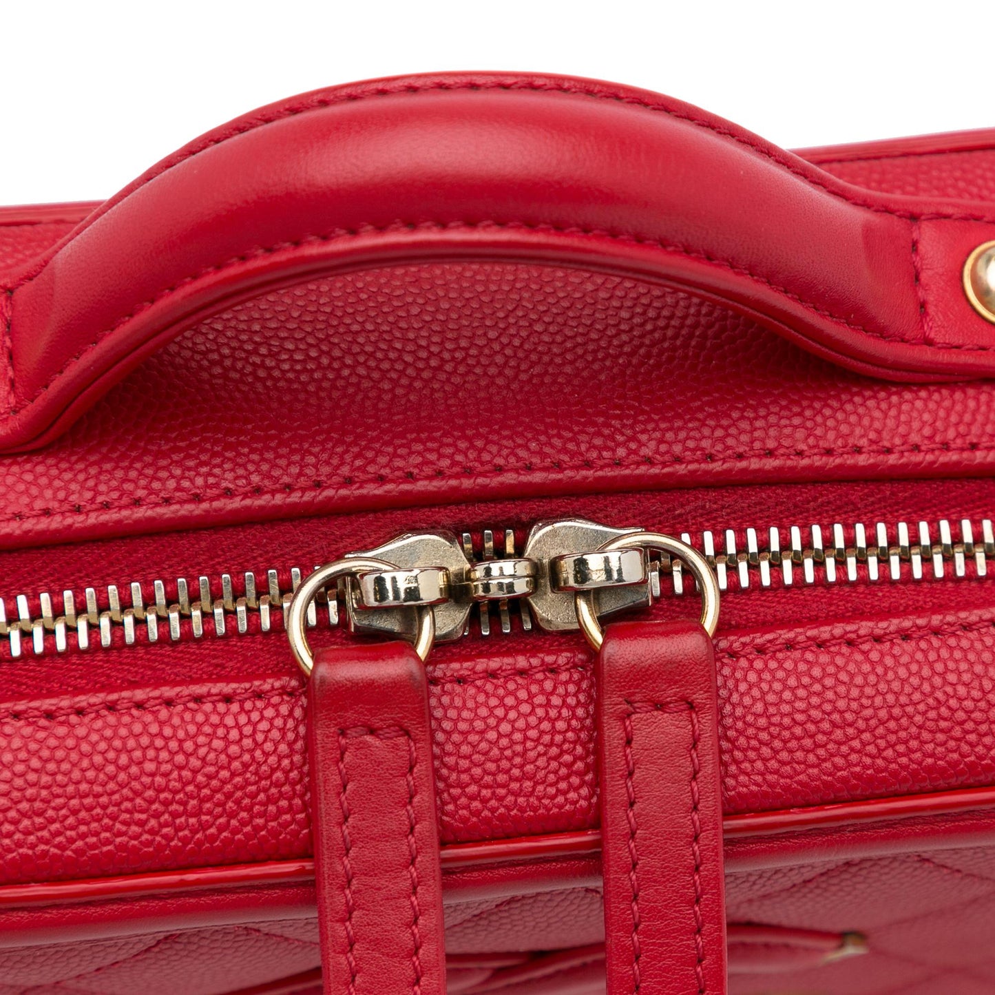 Chanel Small Caviar CC Filigree Vanity Bag (SHG-xceroo)
