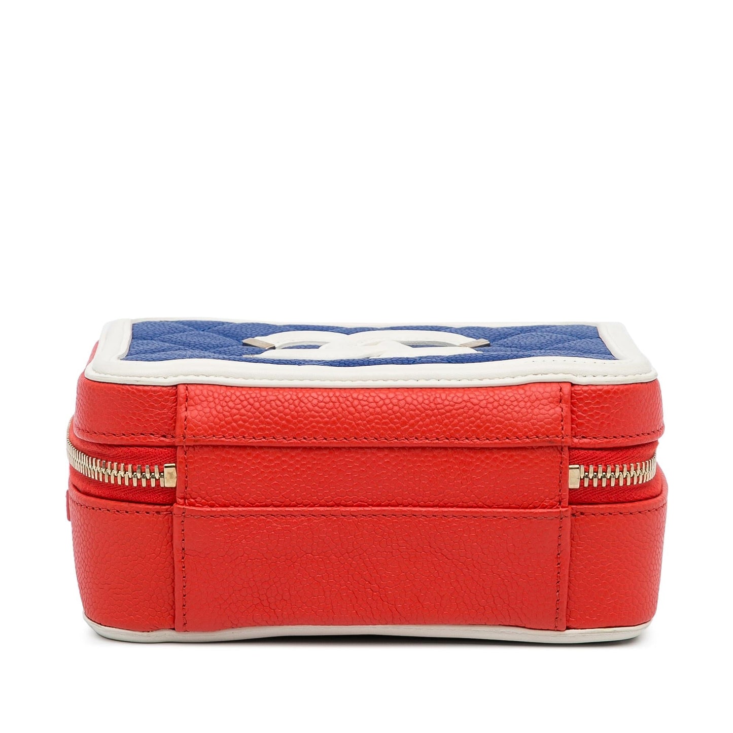 Chanel Small Caviar CC Filigree Vanity Bag (SHG-Drcmdn)