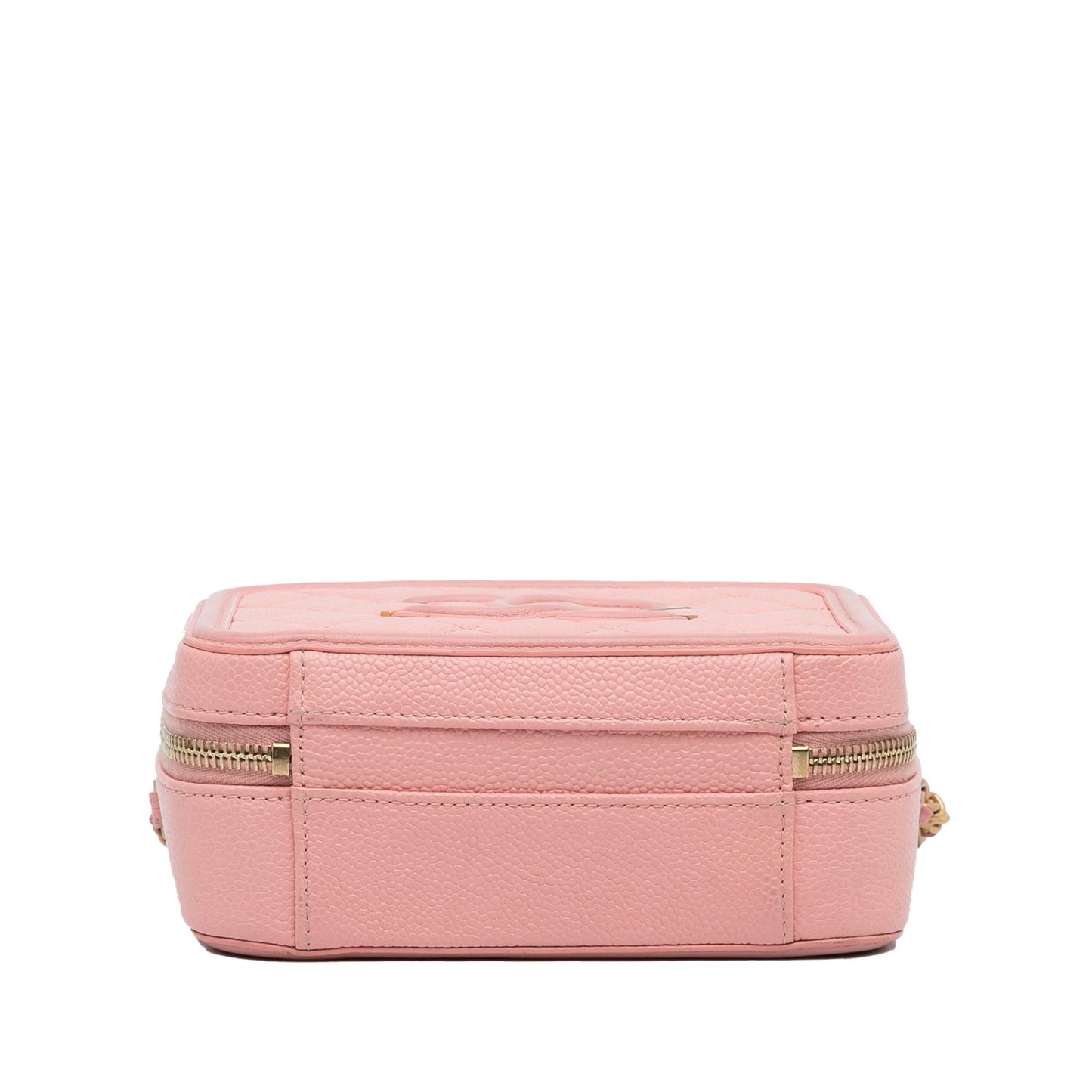 Chanel Small Caviar CC Filigree Vanity Bag (SHG-RkOLyj)