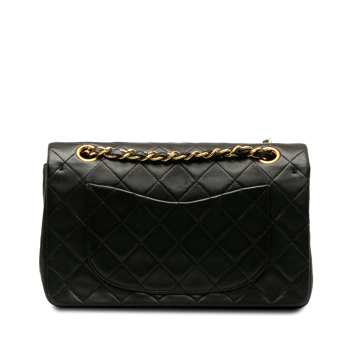 Chanel Small Classic Lambskin Double Flap Bag (SHG-U4aUjJ)
