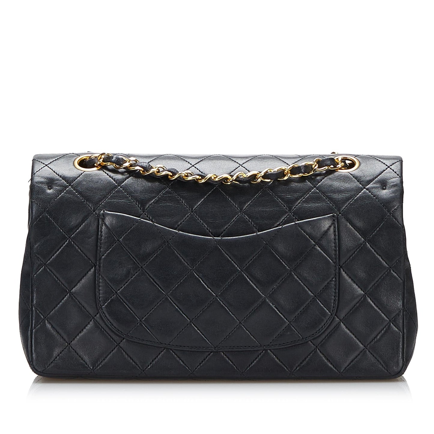 Chanel Small Classic Lambskin Double Flap (SHG-3QYLwV)