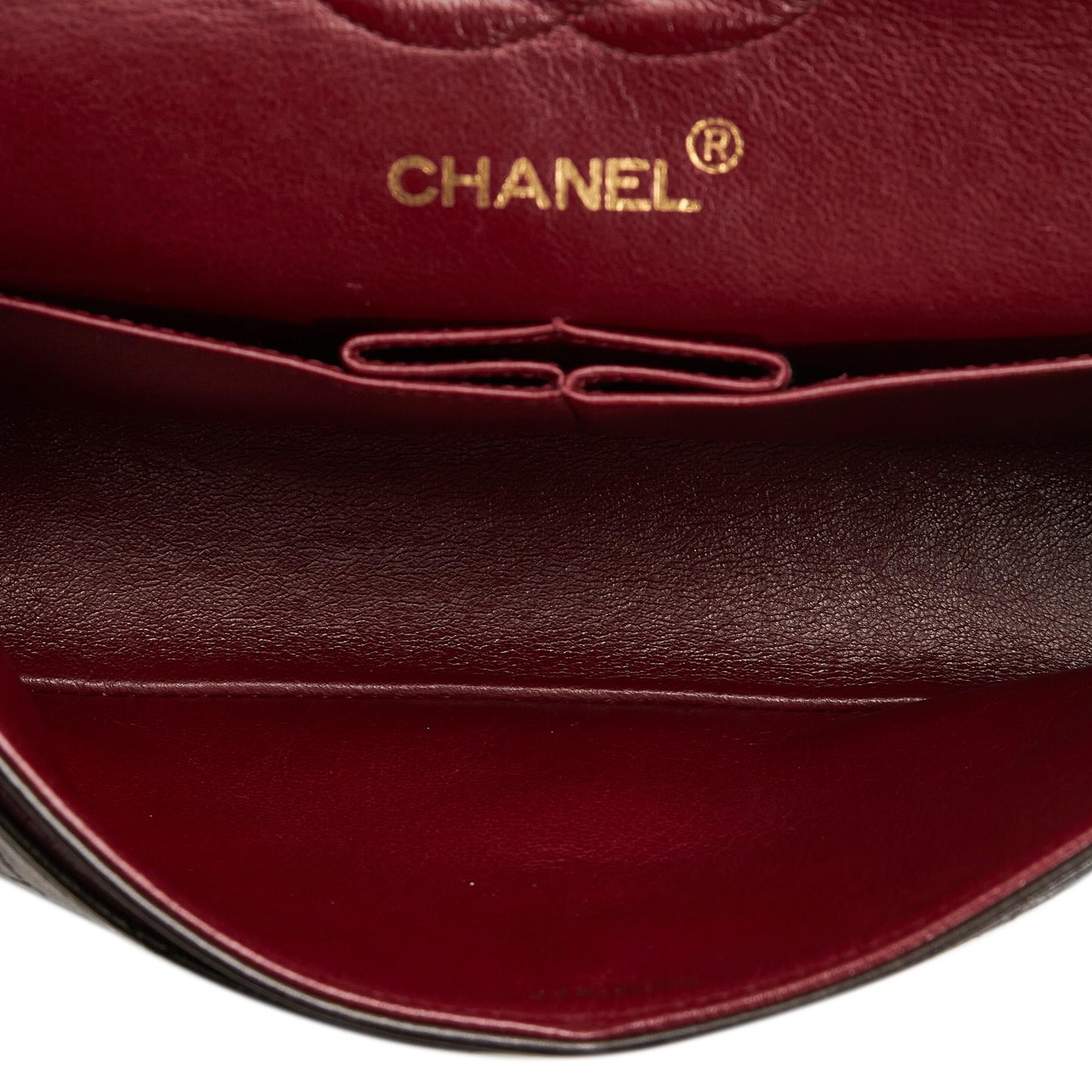 Chanel Small Classic Lambskin Double Flap (SHG-6NqfQJ)