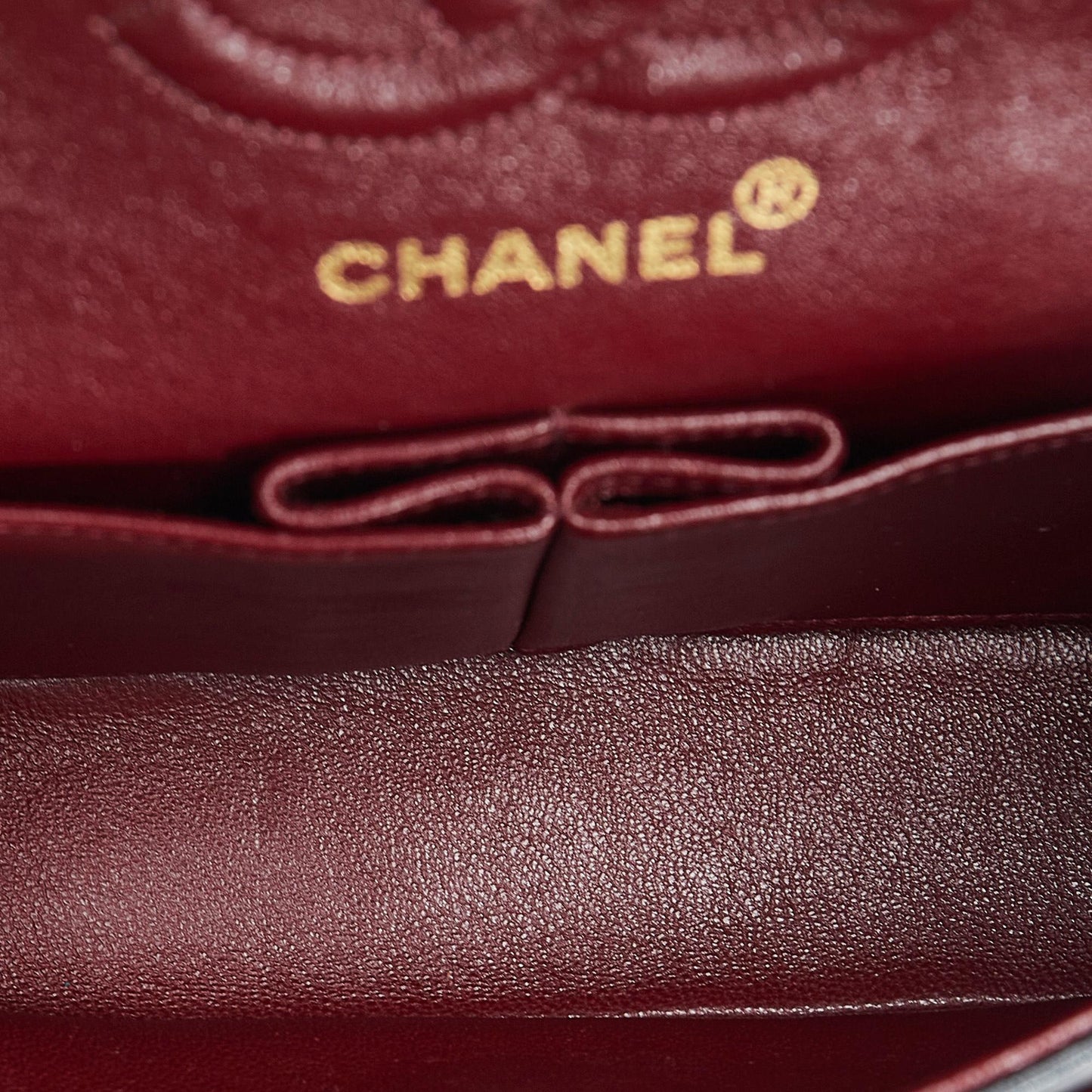 Chanel Small Classic Lambskin Double Flap (SHG-RbbS9f)