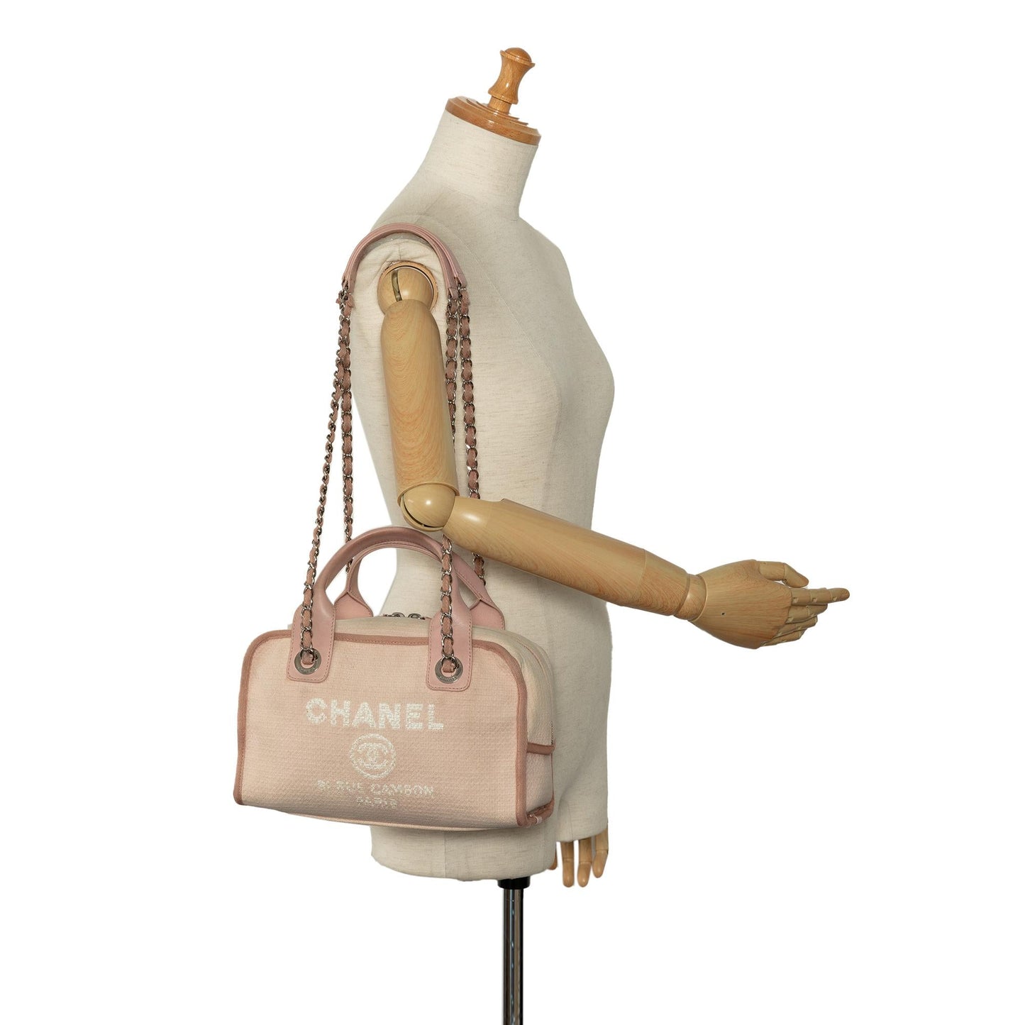 Chanel Small Deauville Bowling Satchel (SHG-K7SHxu)