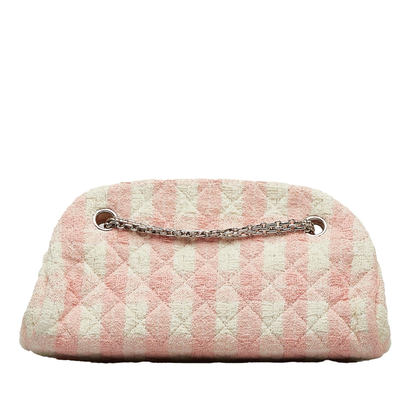 Chanel Small Tweed Just Mademoiselle Bowler Bag (SHG-dEpKiS)