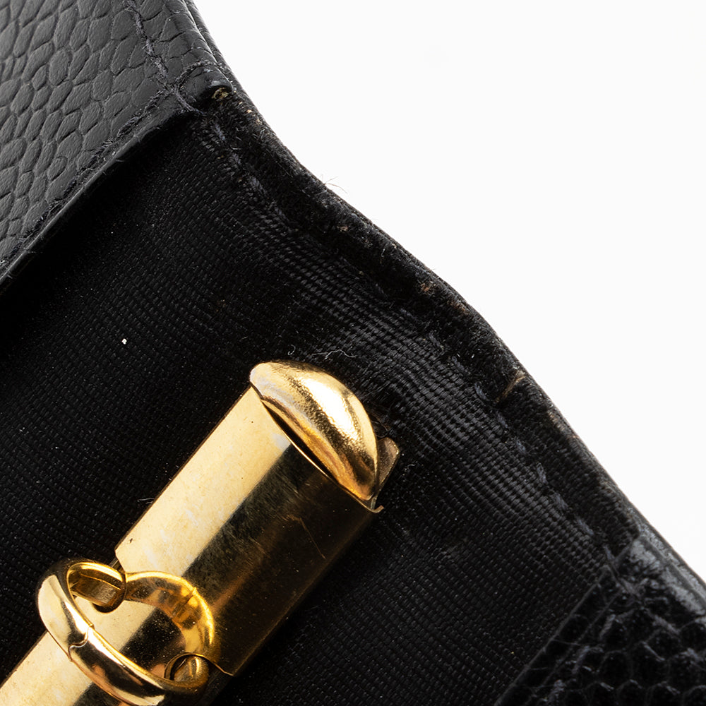 Chanel Vintage Caviar Leather CC Small Agenda Cover (SHF-18049)