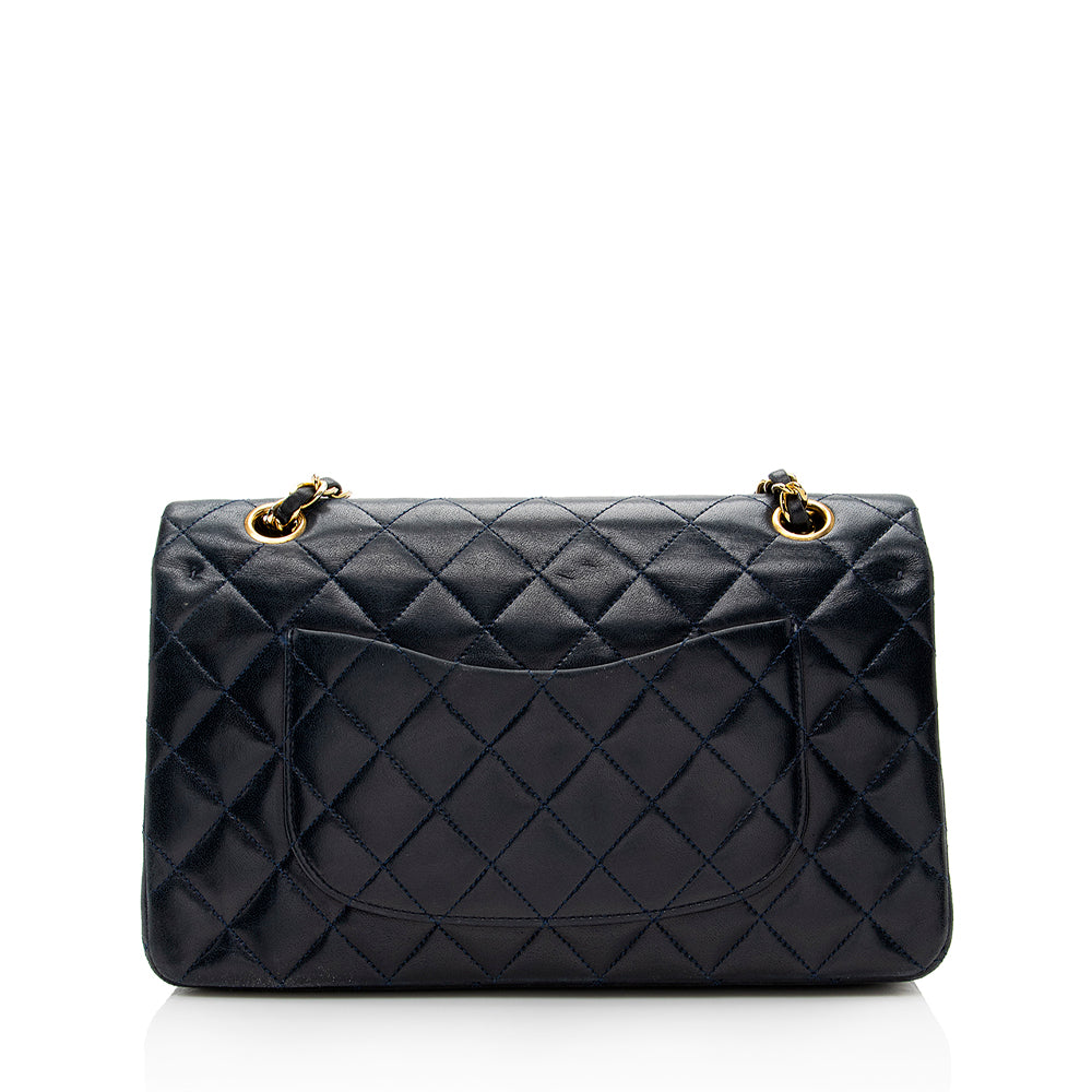 Chanel Vintage Lambskin Classic Medium Double Flap Bag (SHF-20208)