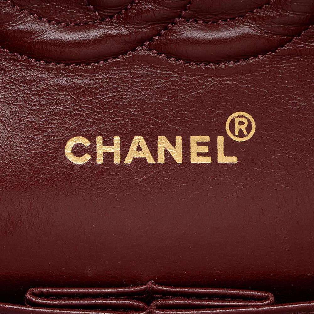 Chanel Vintage Lambskin Classic Medium Double Flap Bag (SHF-20208)