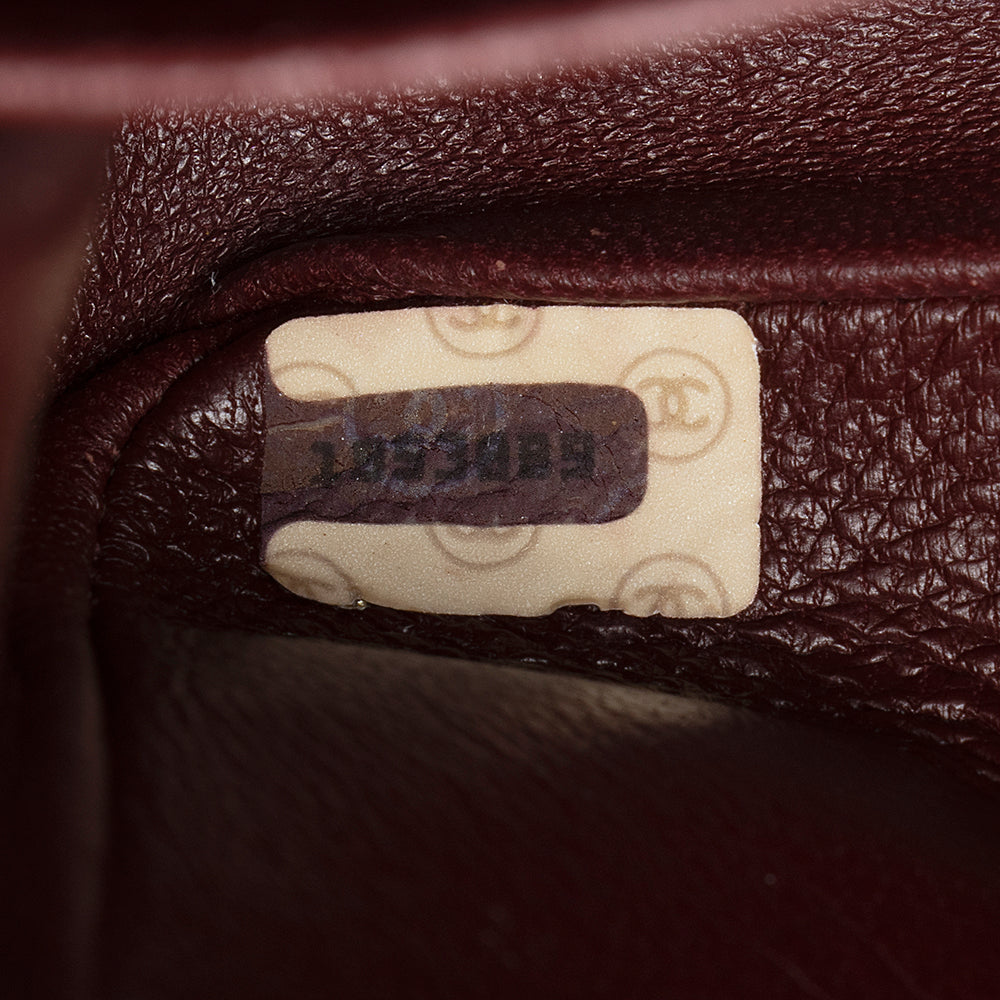Chanel Vintage Lambskin Classic Medium Double Flap Bag (SHF-20428)
