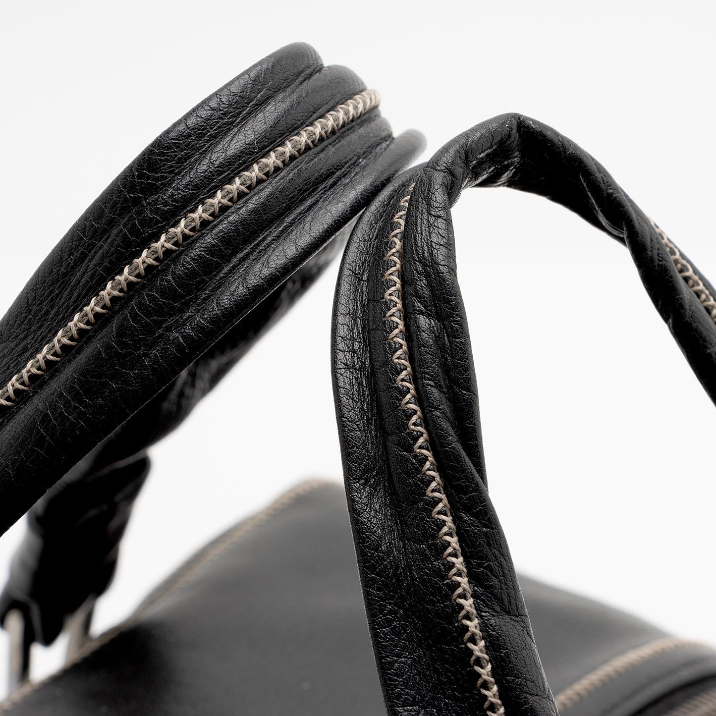 Chanel Vintage Lambskin Essential Bowler Bag (SHF-AnnD2G)