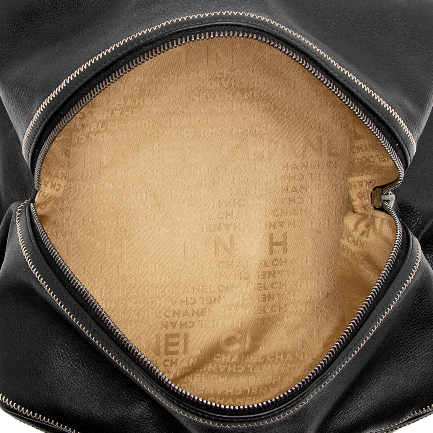 Chanel Vintage Lambskin Essential Bowler Bag (SHF-AnnD2G)