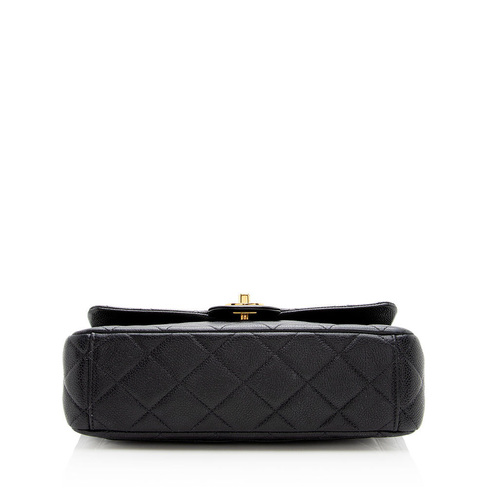Chanel Vintage Quilted Leather Flap Shoulder Bag (SHF-18935)