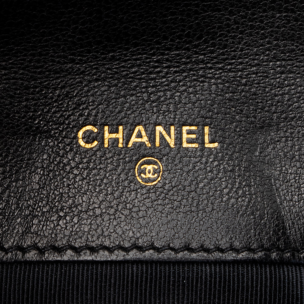 Chanel Vintage Satin Compact Coin Case (SHF-14692)